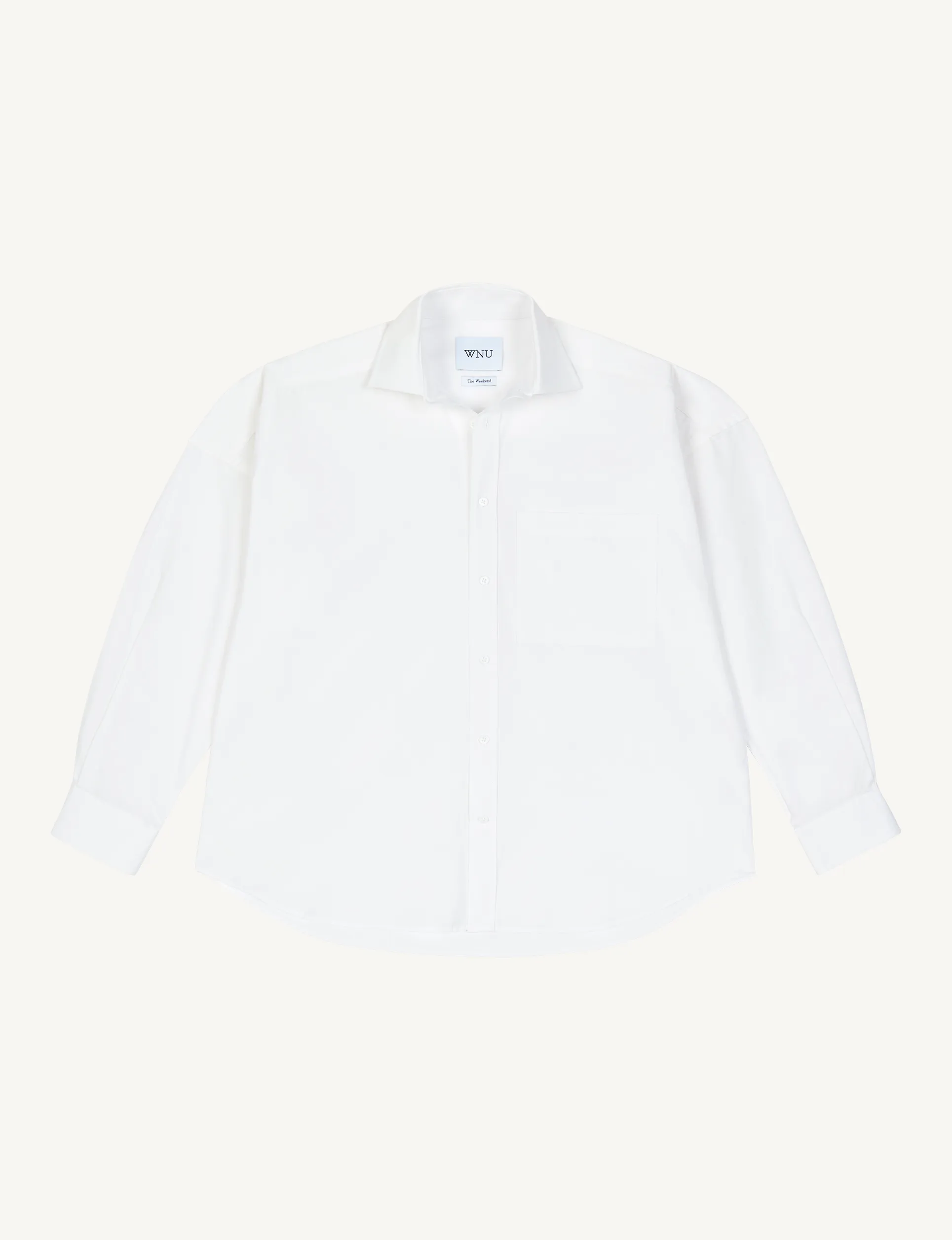 The Weekend: Fine Poplin, White sold by With Nothing Underneath product image thumbnail 2