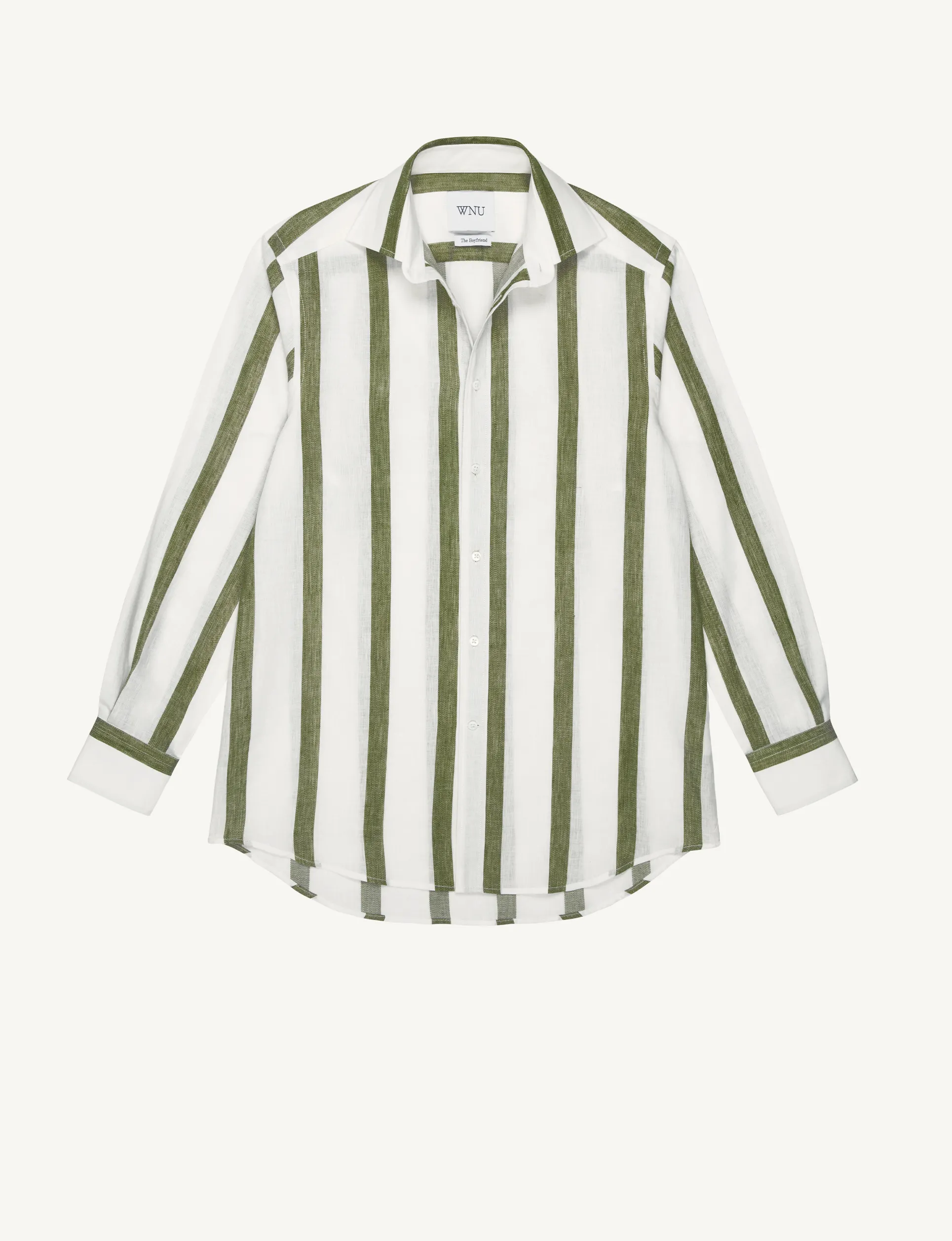 The Boyfriend: Weave, Khaki Stripe sold by With Nothing Underneath product image thumbnail 2