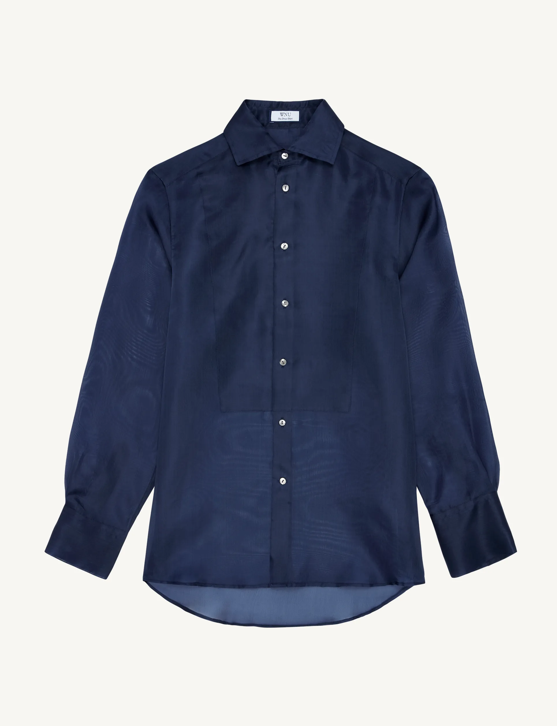 The Dress Shirt: Silk Organza, Ink sold by With Nothing Underneath product image thumbnail 2