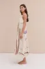 Square Nightie Mirage Linen Cream sold by Desmond & Dempsey