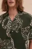 Men’s Cuban Long Pyjama Set The Jag Print Green sold by Desmond & Dempsey