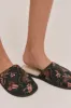 Women's Slipper Soleia Leopard Print sold by Desmond & Dempsey