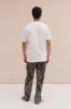 Men’s Pyjama Trousers The Jag Print Green sold by Desmond & Dempsey