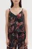 Cami Top Soleia Leopard Print Multi sold by Desmond & Dempsey