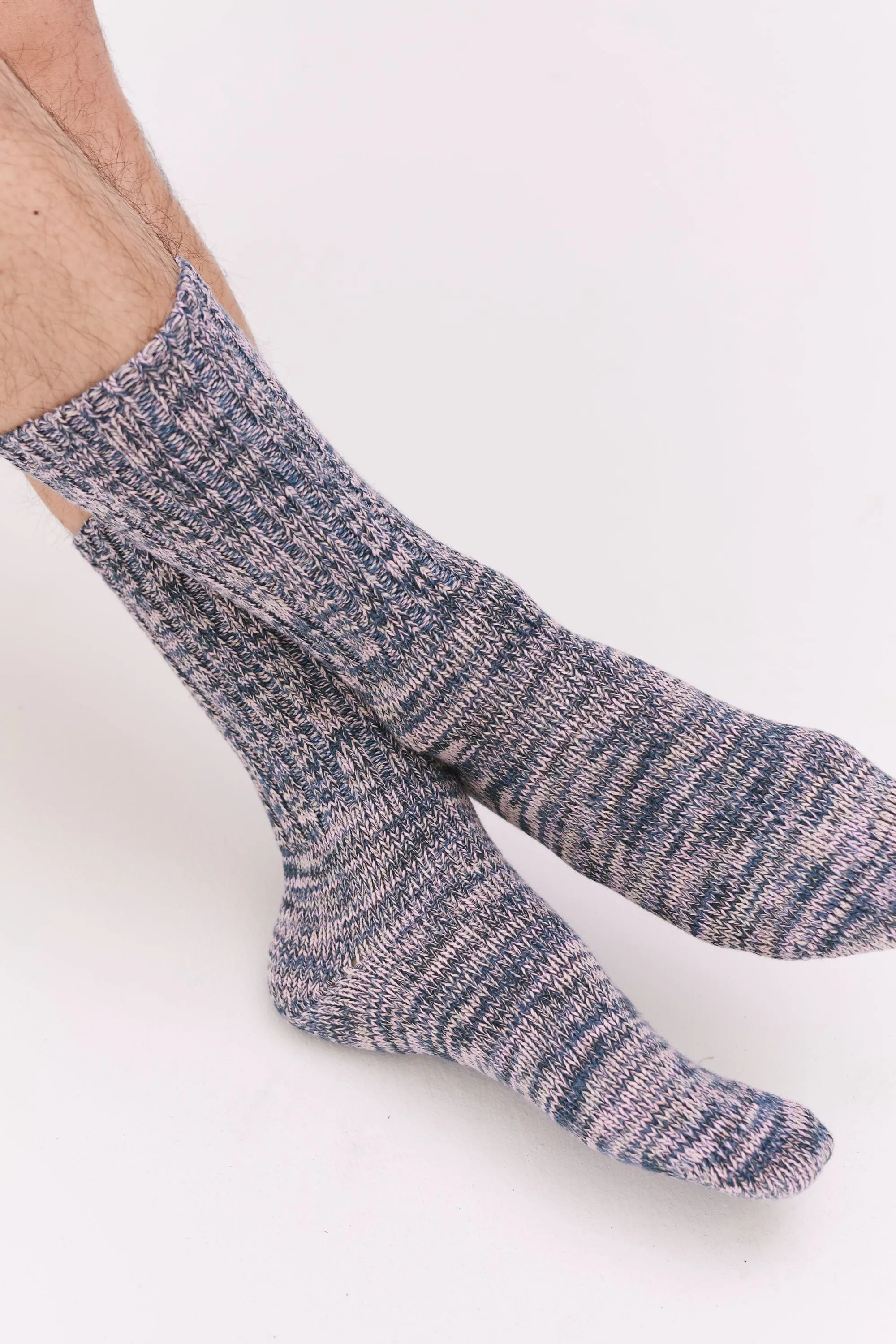 Men's Really Warm Socks Navy sold by Desmond & Dempsey product image thumbnail 2
