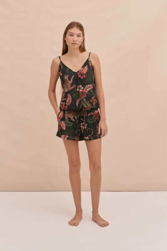 Cami Top and Shorts Set Soleia Print Multi sold by Desmond & Dempsey