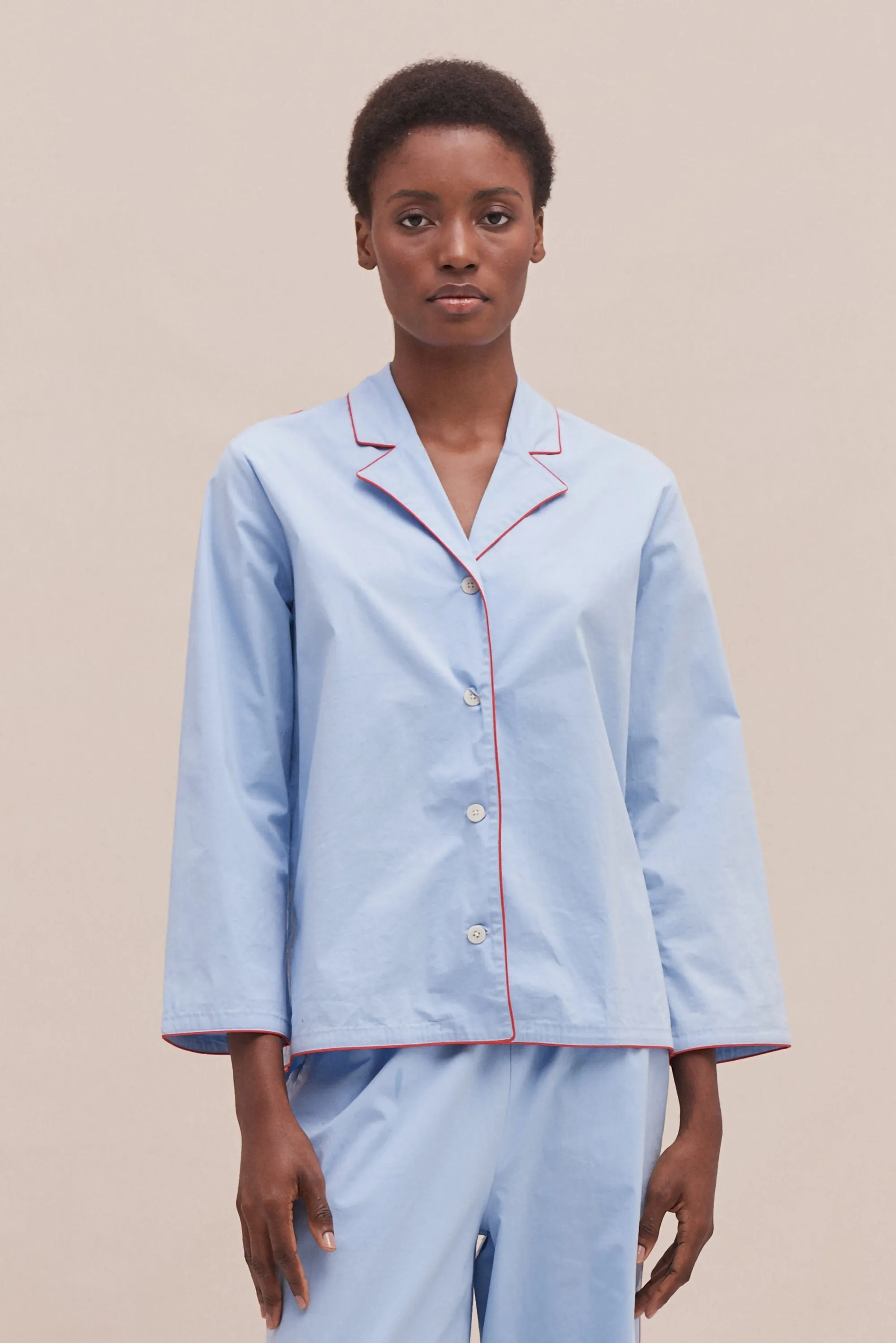 402 Shirt Blue sold by Desmond & Dempsey