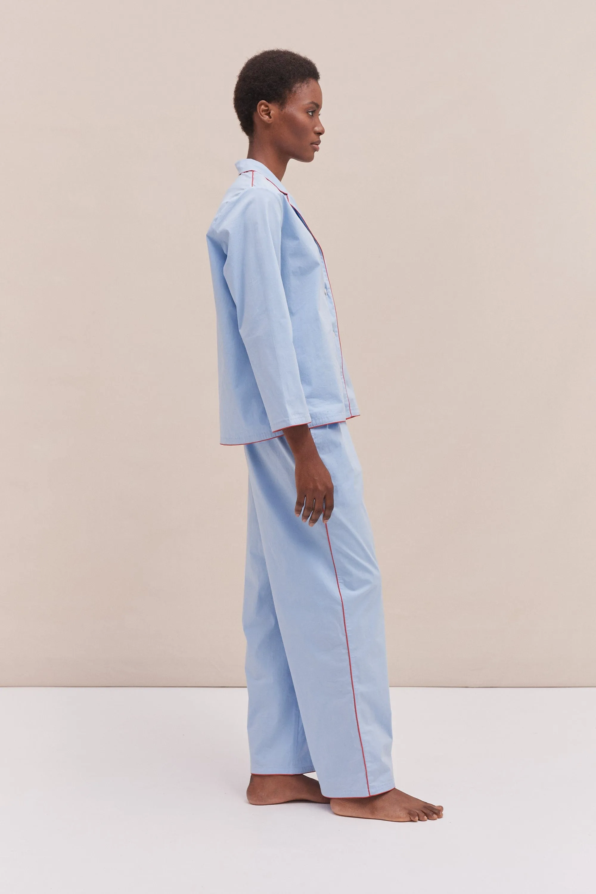 402 Shirt Blue sold by Desmond & Dempsey product image thumbnail 5