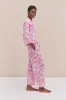 Boxy Shirt and Wide Leg Trouser Set Loxodonta Print Pink sold by Desmond & Dempsey