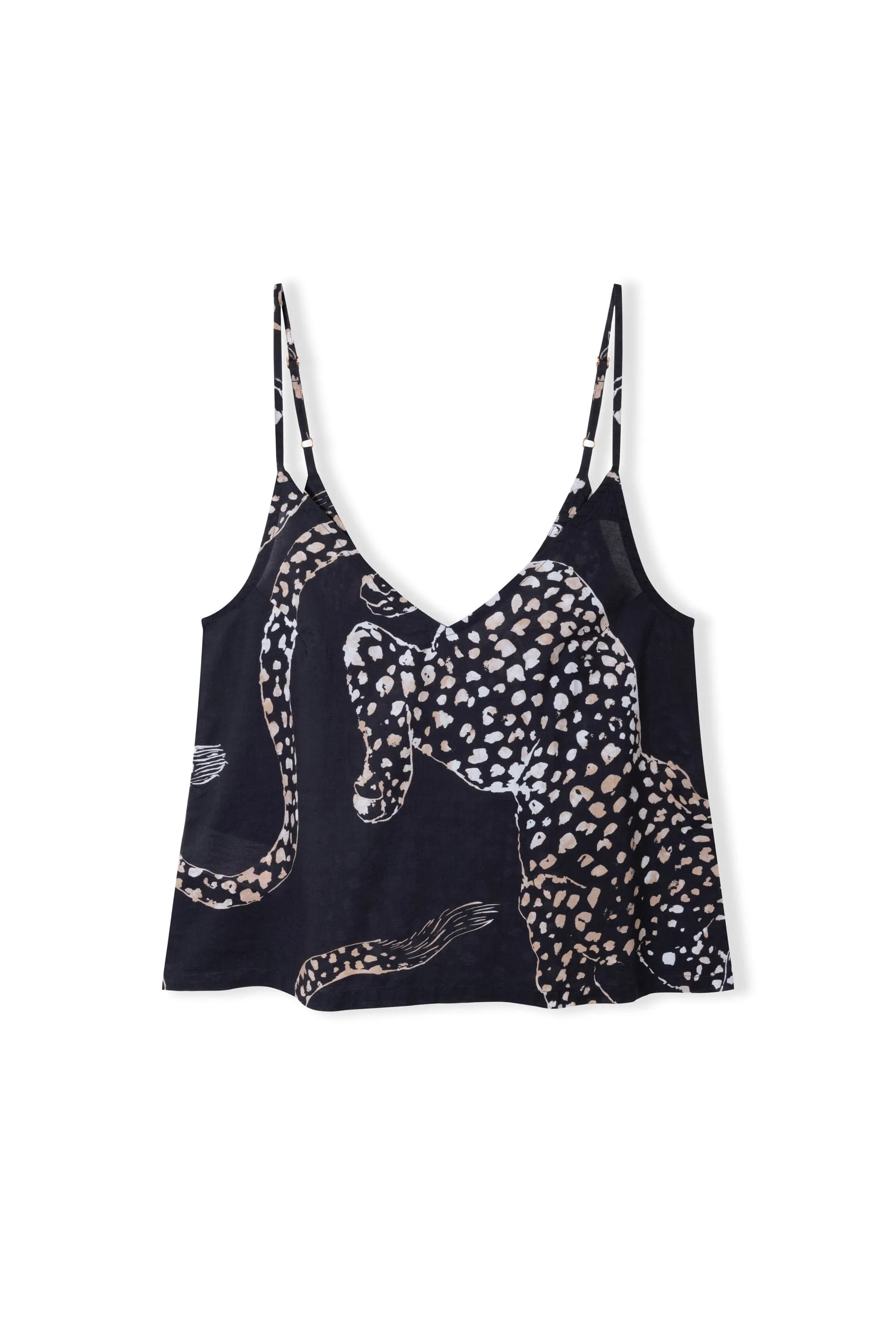 Cami Top The Jag Print Navy sold by Desmond & Dempsey product image thumbnail 5