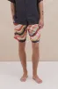 Men’s Pyjama Shorts Tide Print Multi Linen sold by Desmond & Dempsey