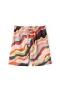 Men’s Pyjama Shorts Tide Print Multi Linen sold by Desmond & Dempsey
