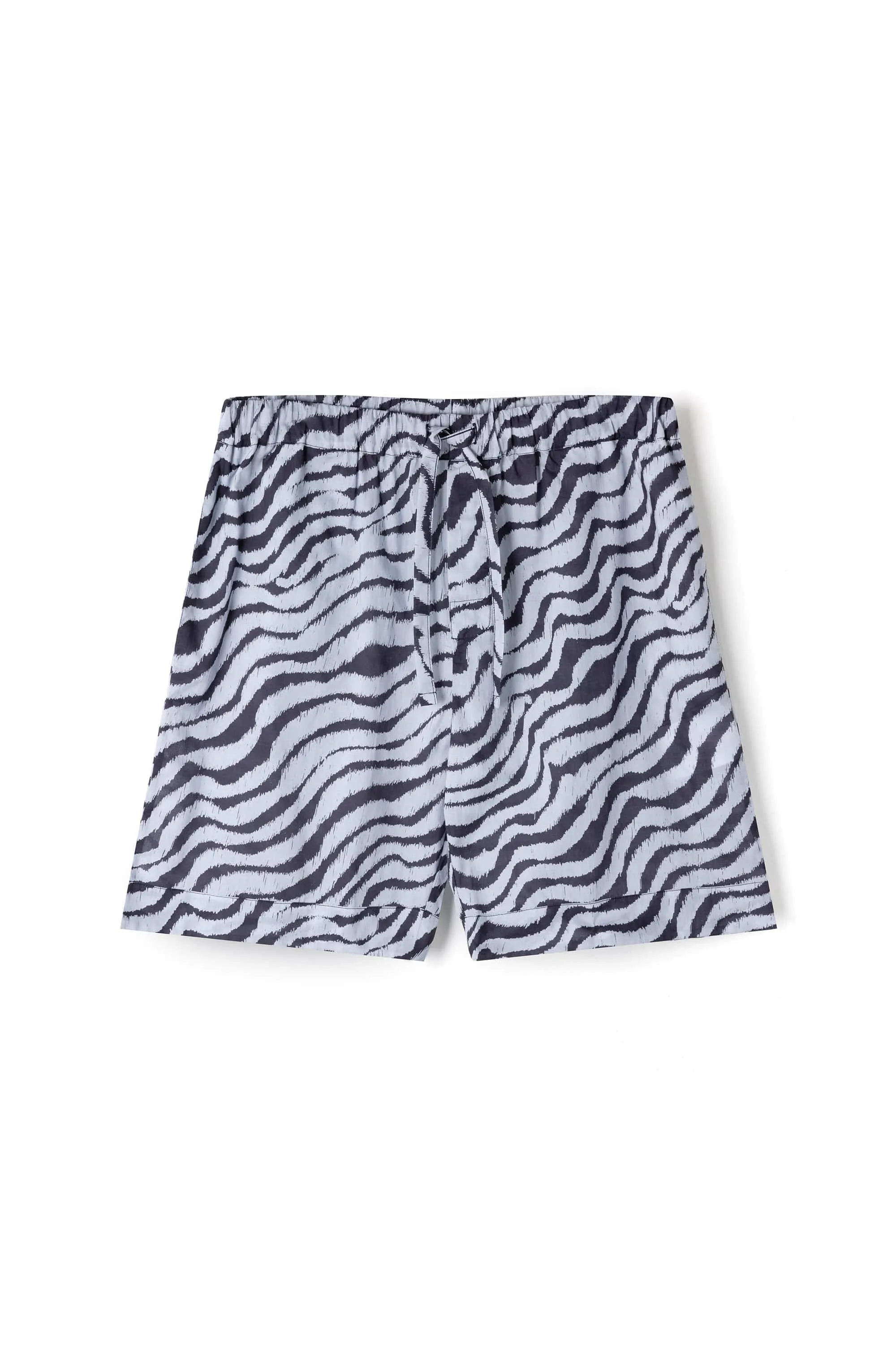 Men’s Pyjama Shorts Tide Print Blue sold by Desmond & Dempsey product image thumbnail 4