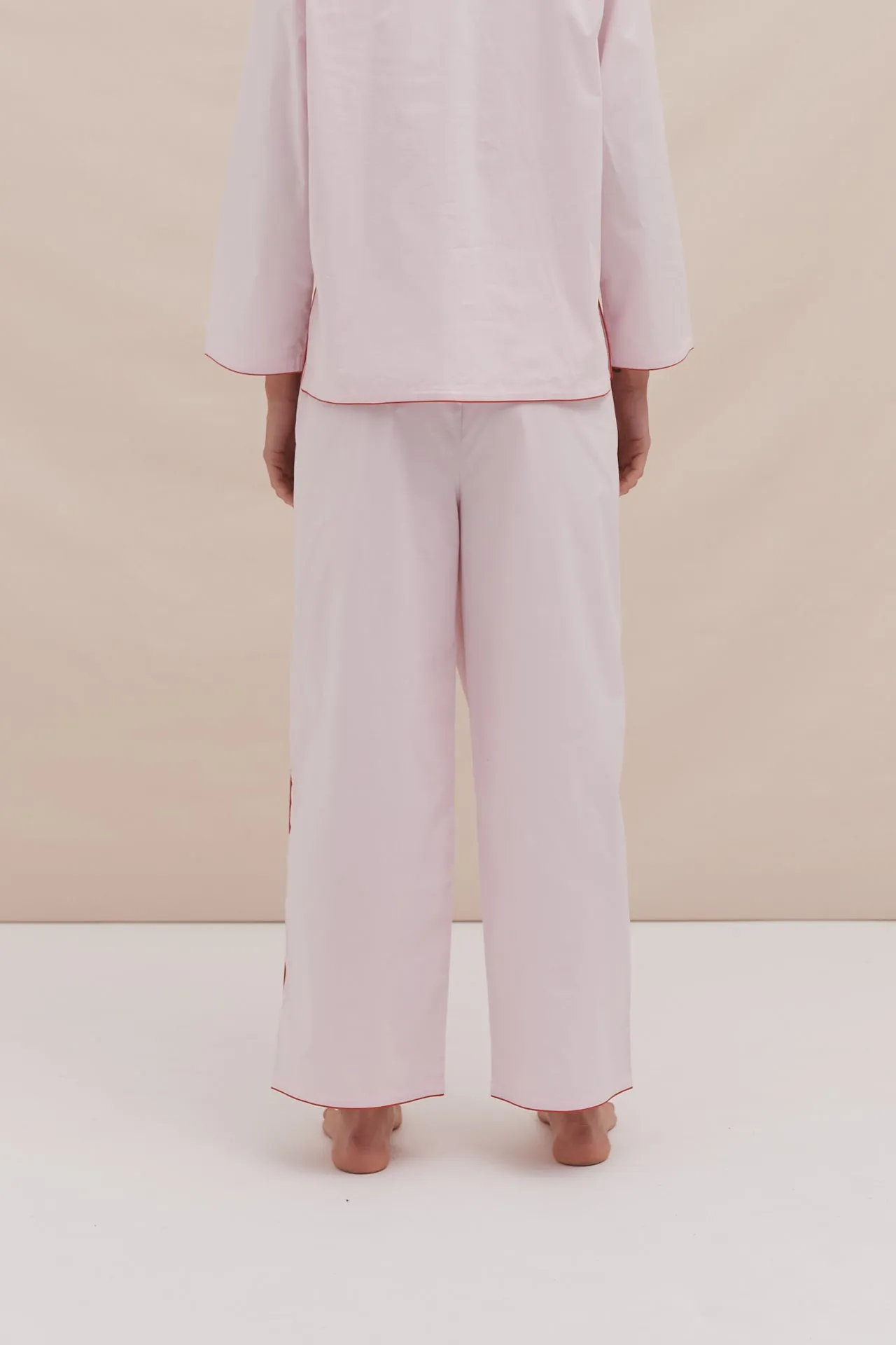 402 Trousers Pink sold by Desmond & Dempsey product image thumbnail 3