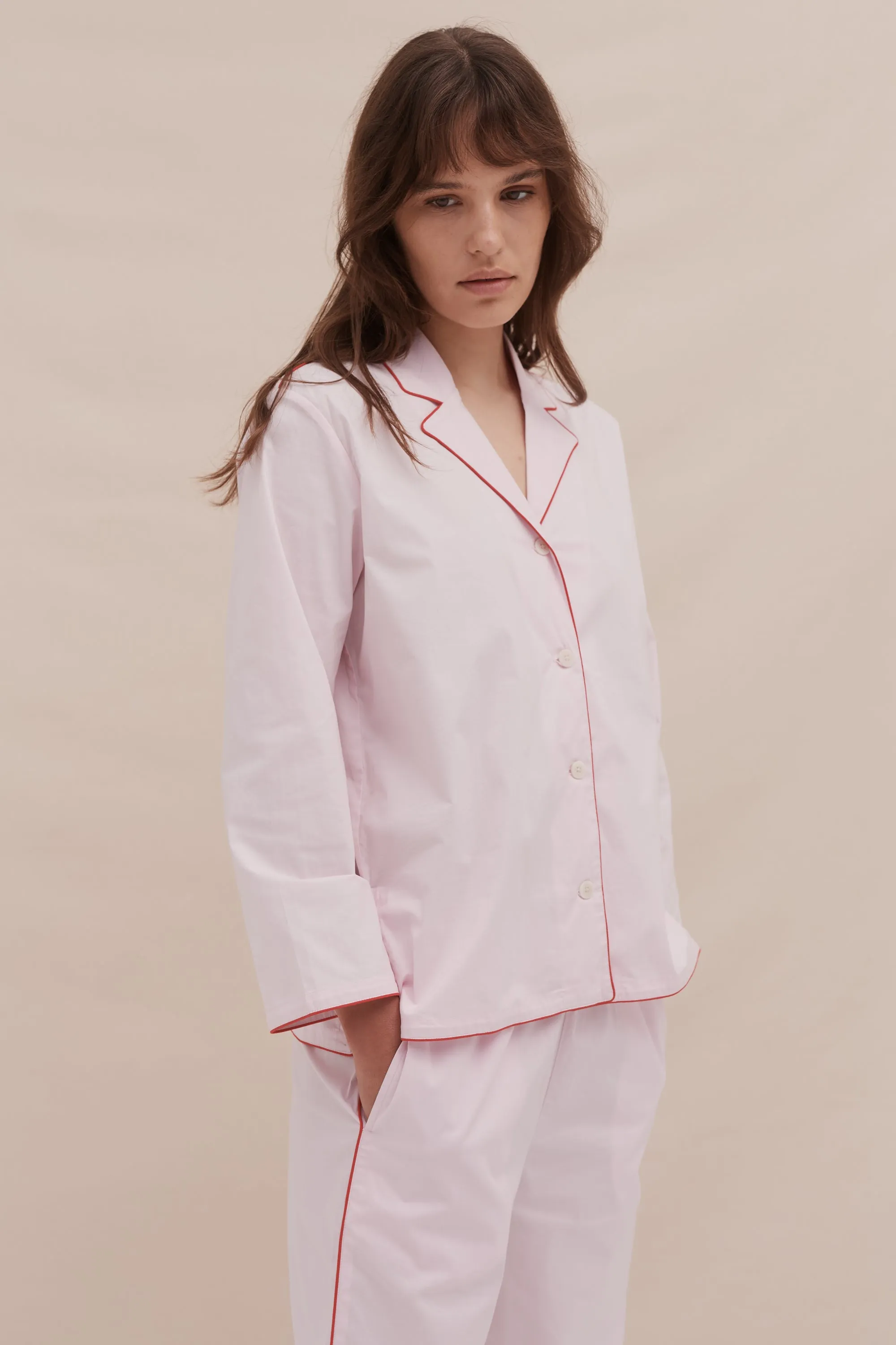 402 Shirt Pink sold by Desmond & Dempsey product image thumbnail 2