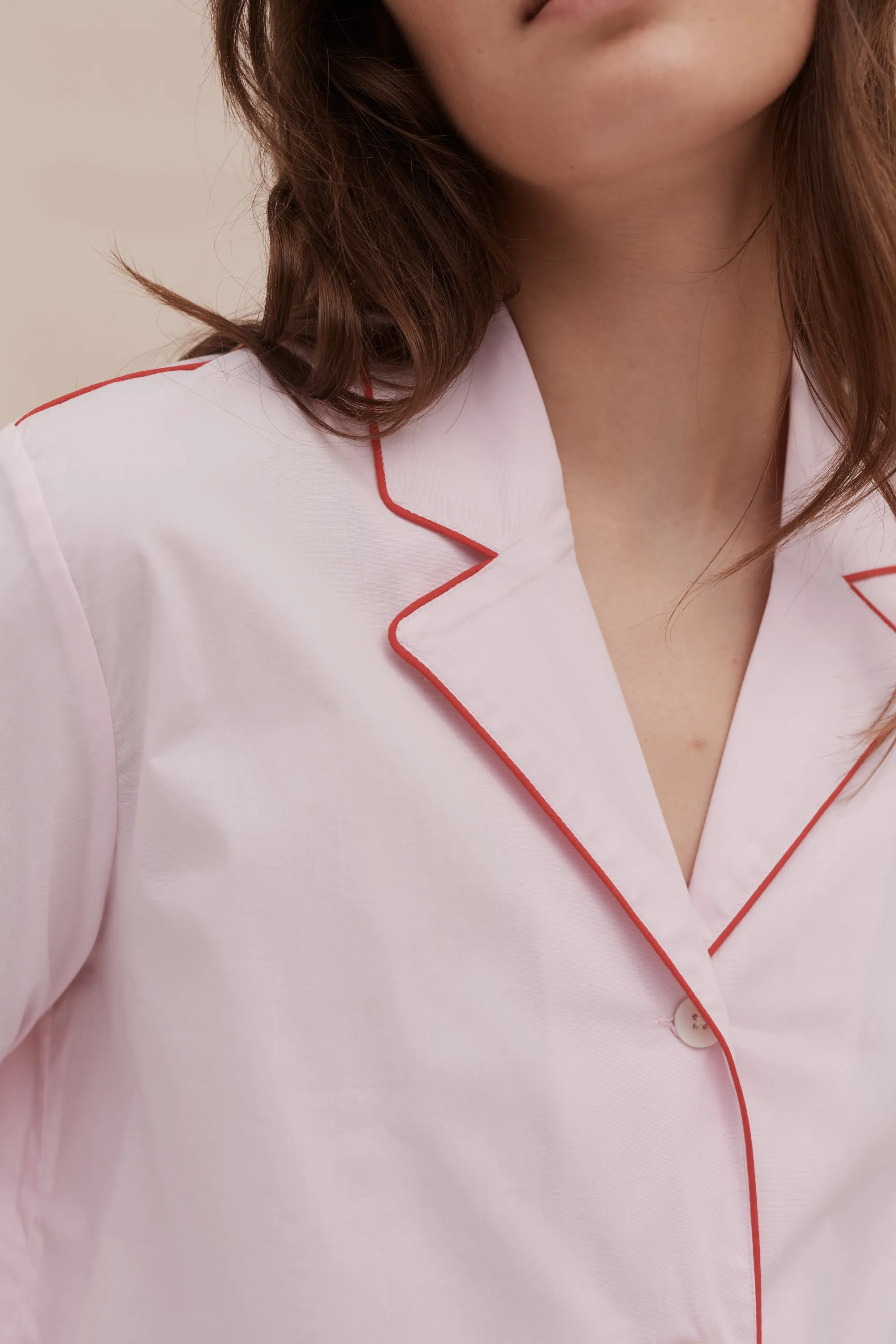 402 Shirt Pink sold by Desmond & Dempsey product image thumbnail 5