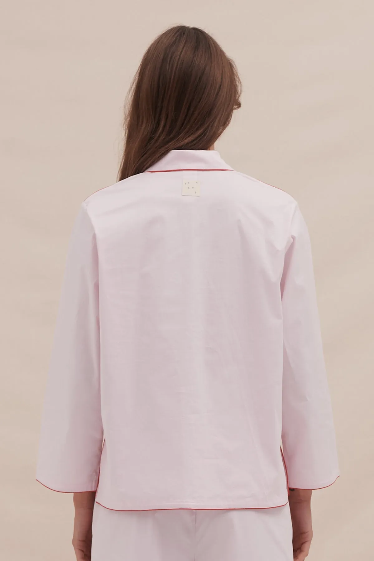 402 Shirt Pink sold by Desmond & Dempsey product image thumbnail 3