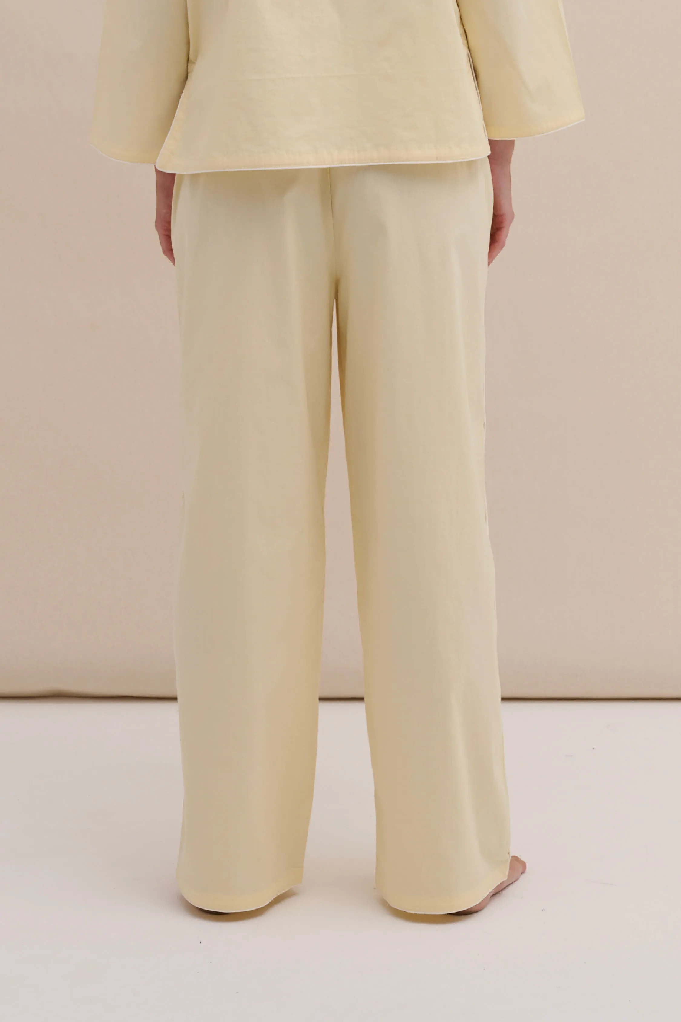 402 Trousers Yellow sold by Desmond & Dempsey product image thumbnail 4