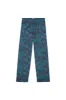 Men’s Pyjama Trousers Byron Tropical Print Navy/Green sold by Desmond & Dempsey
