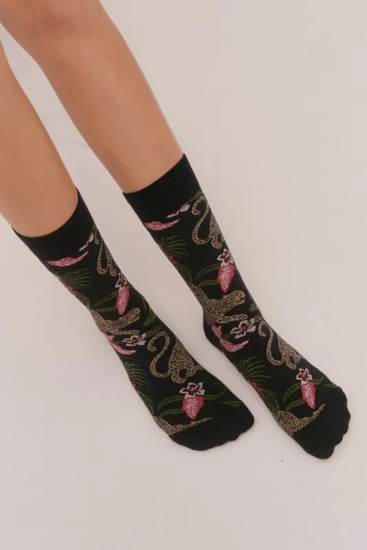 Women's Socks Soleia Multi sold by Desmond & Dempsey