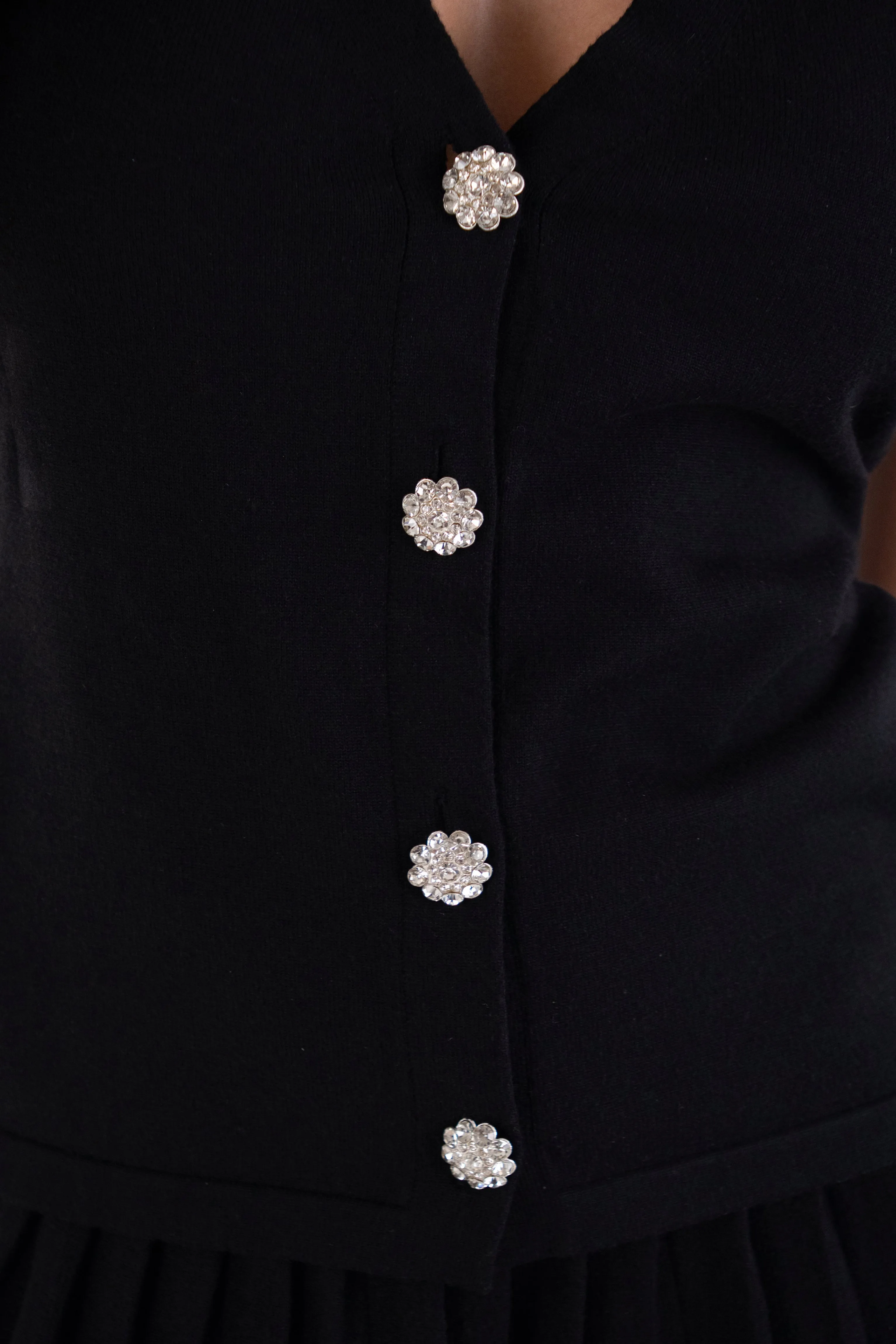 Clarissa Black Knit Halter Top sold by AMYLYNN product image thumbnail 3