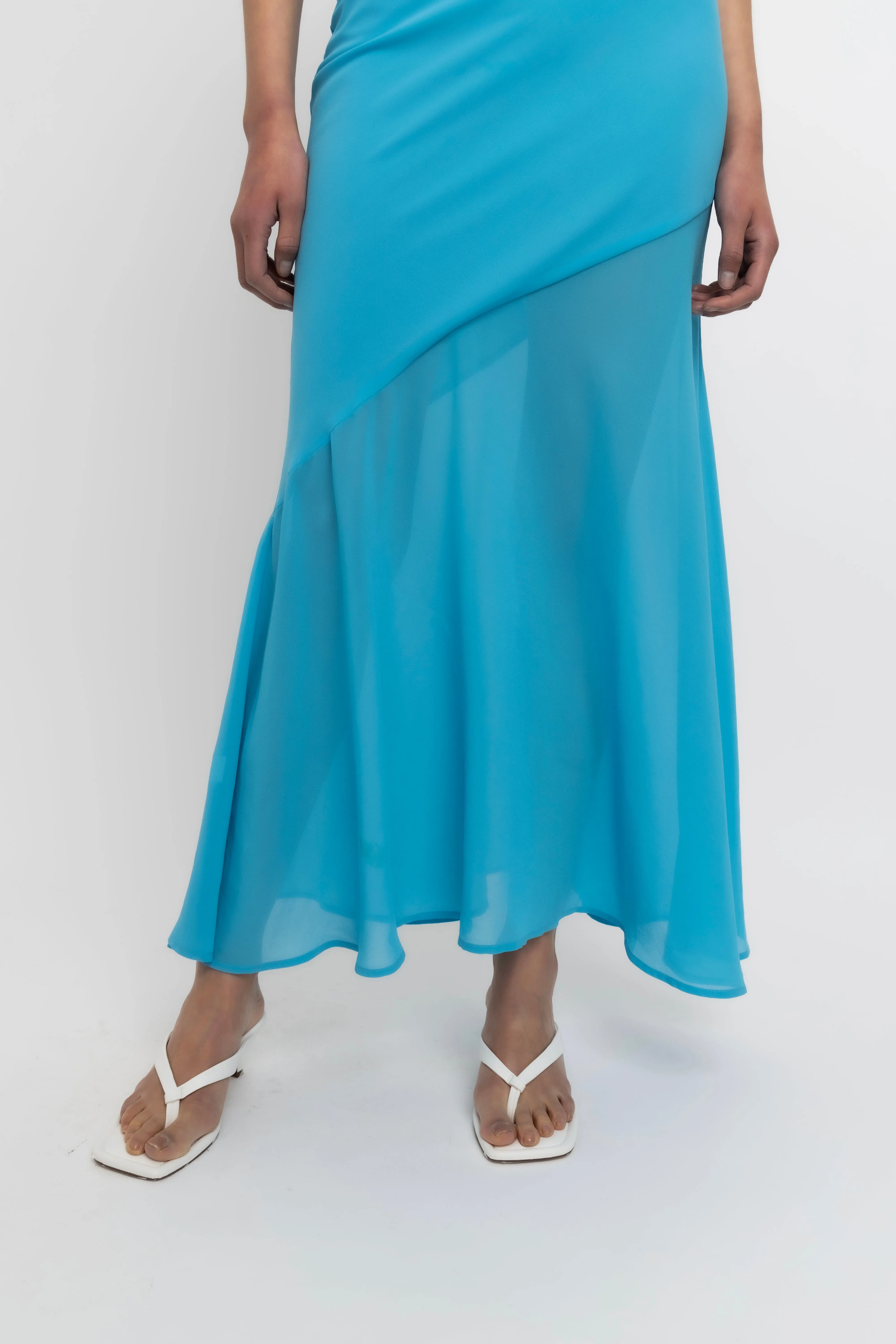 Baia Turquoise Halterneck Maxi Dress sold by AMYLYNN product image thumbnail 5