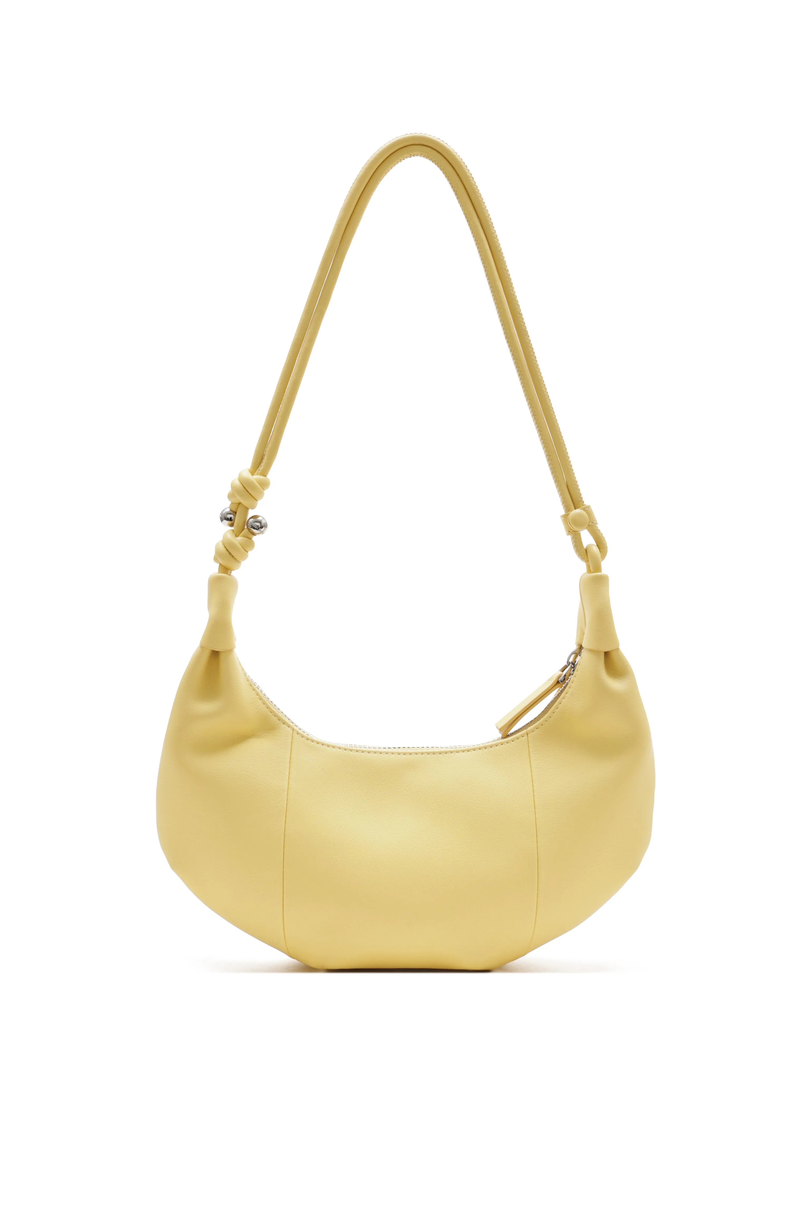 Lille Yellow Leather Underarm Bag sold by AMYLYNN product image thumbnail 5