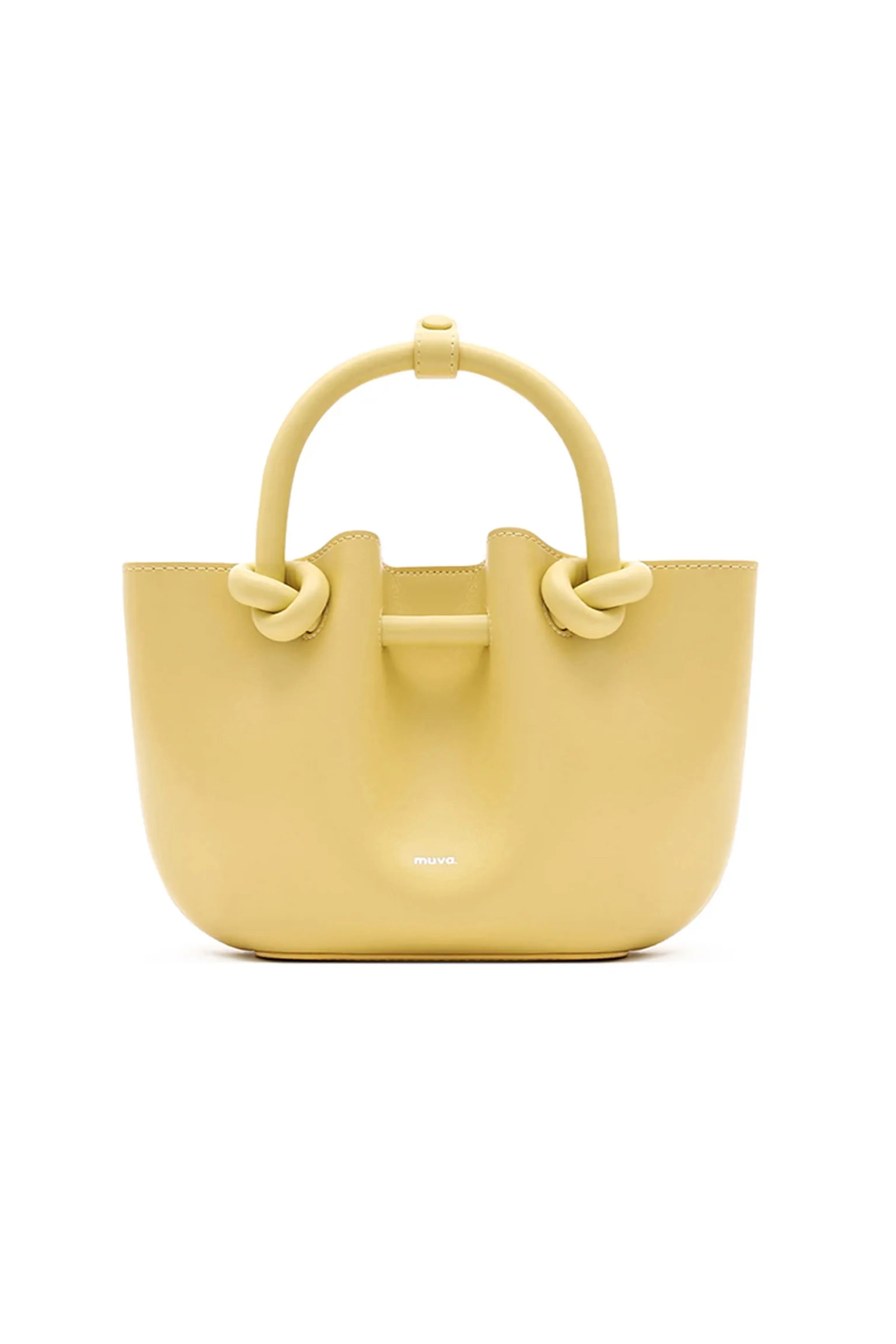 Berlin Yellow Leather Bag sold by AMYLYNN