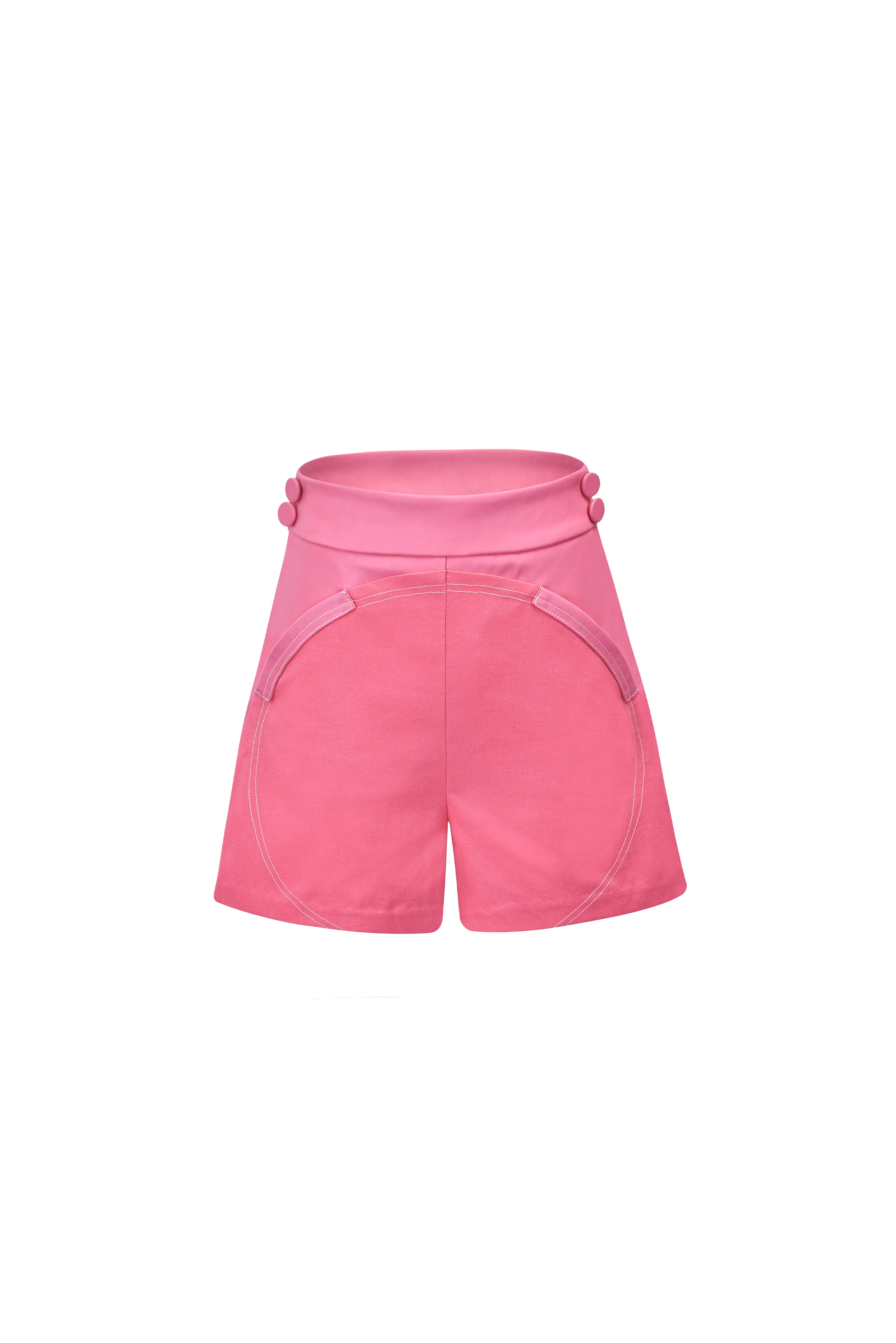 Margot Pink High Waisted Shorts sold by AMYLYNN