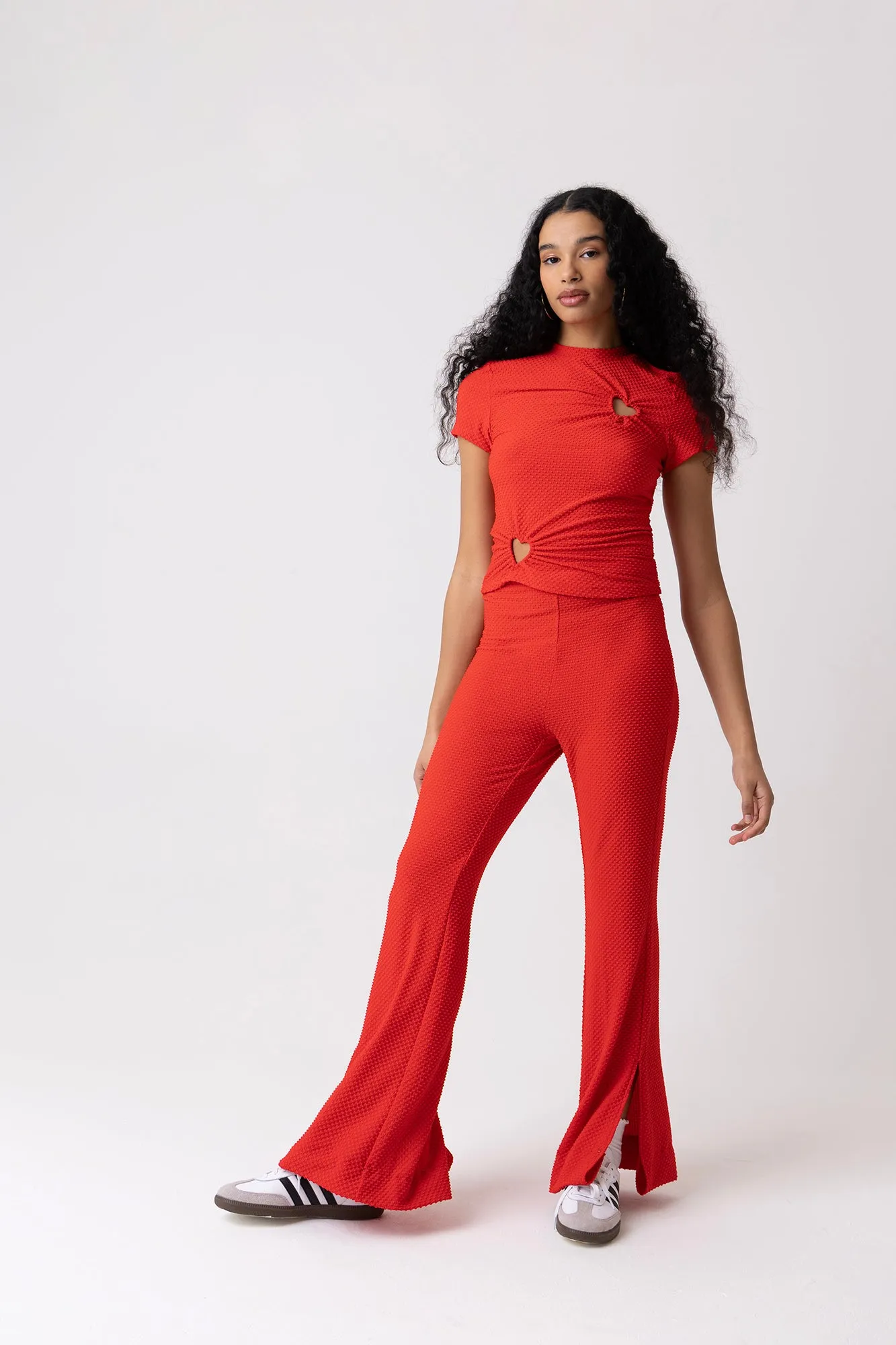 Bowie Chérie Heart Cut Out Top sold by AMYLYNN product image thumbnail 5