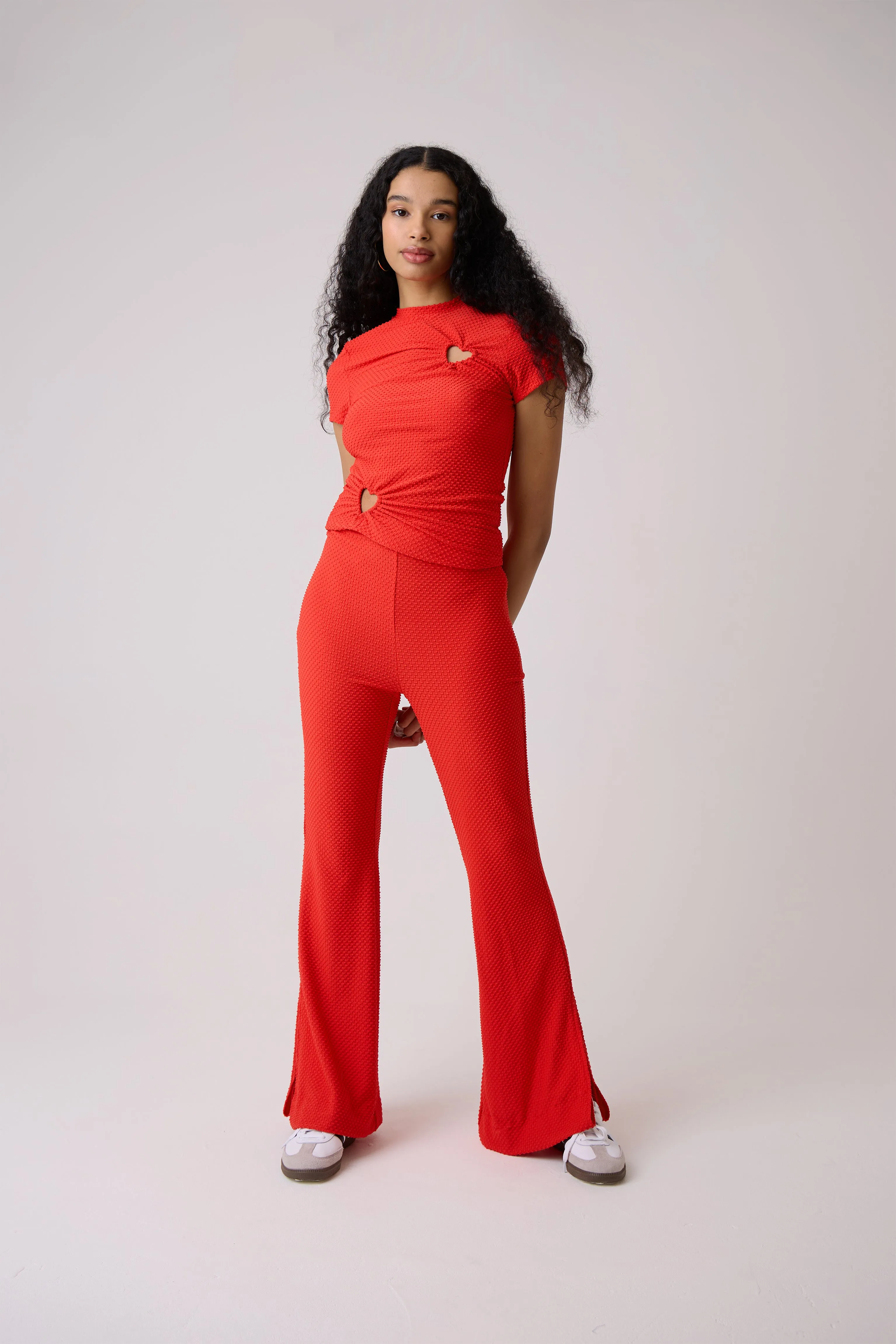 Bowie Chérie Heart Cut Out Top sold by AMYLYNN product image thumbnail 4