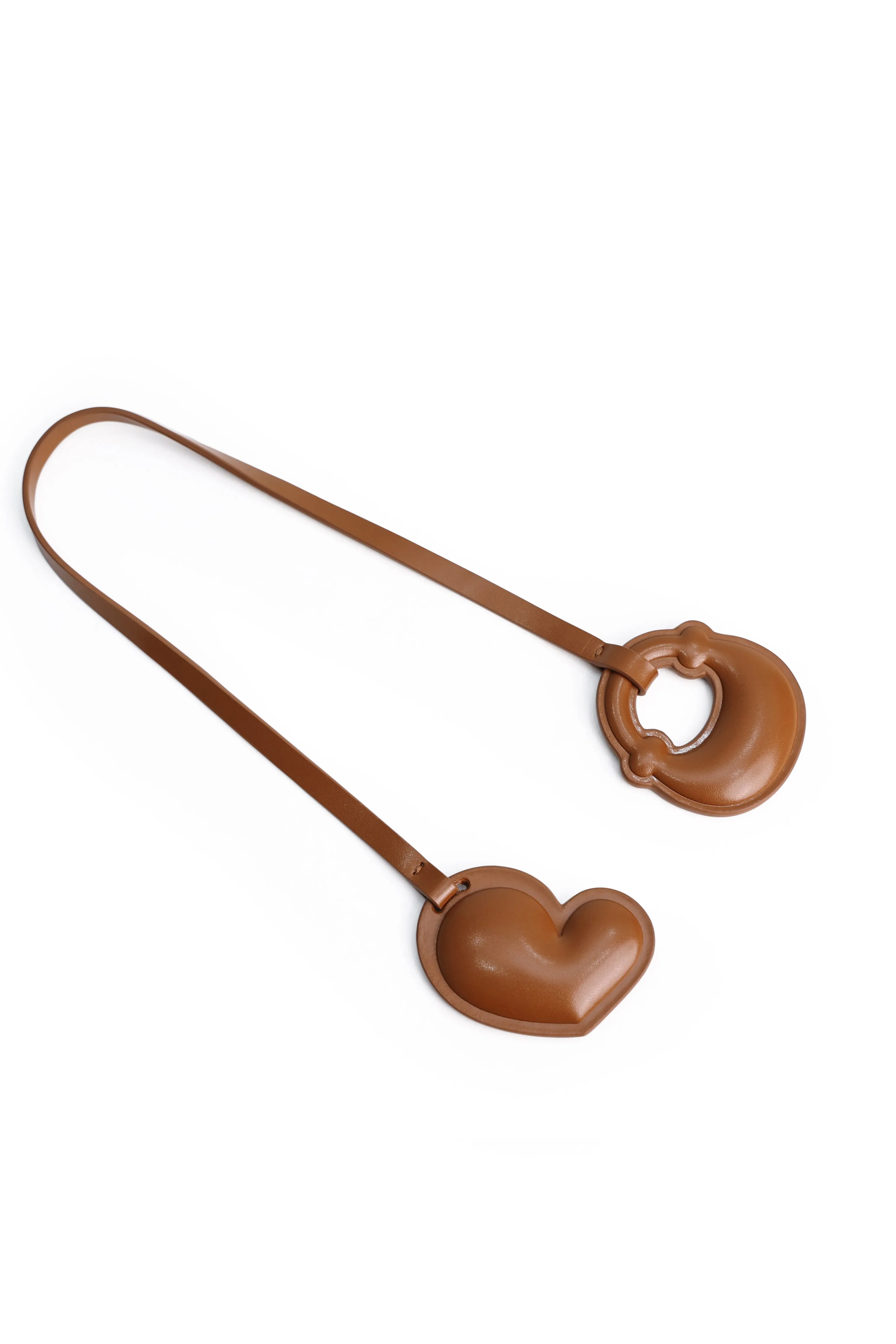 Brown Heart Pendant Bag Decoration sold by AMYLYNN product image thumbnail 5