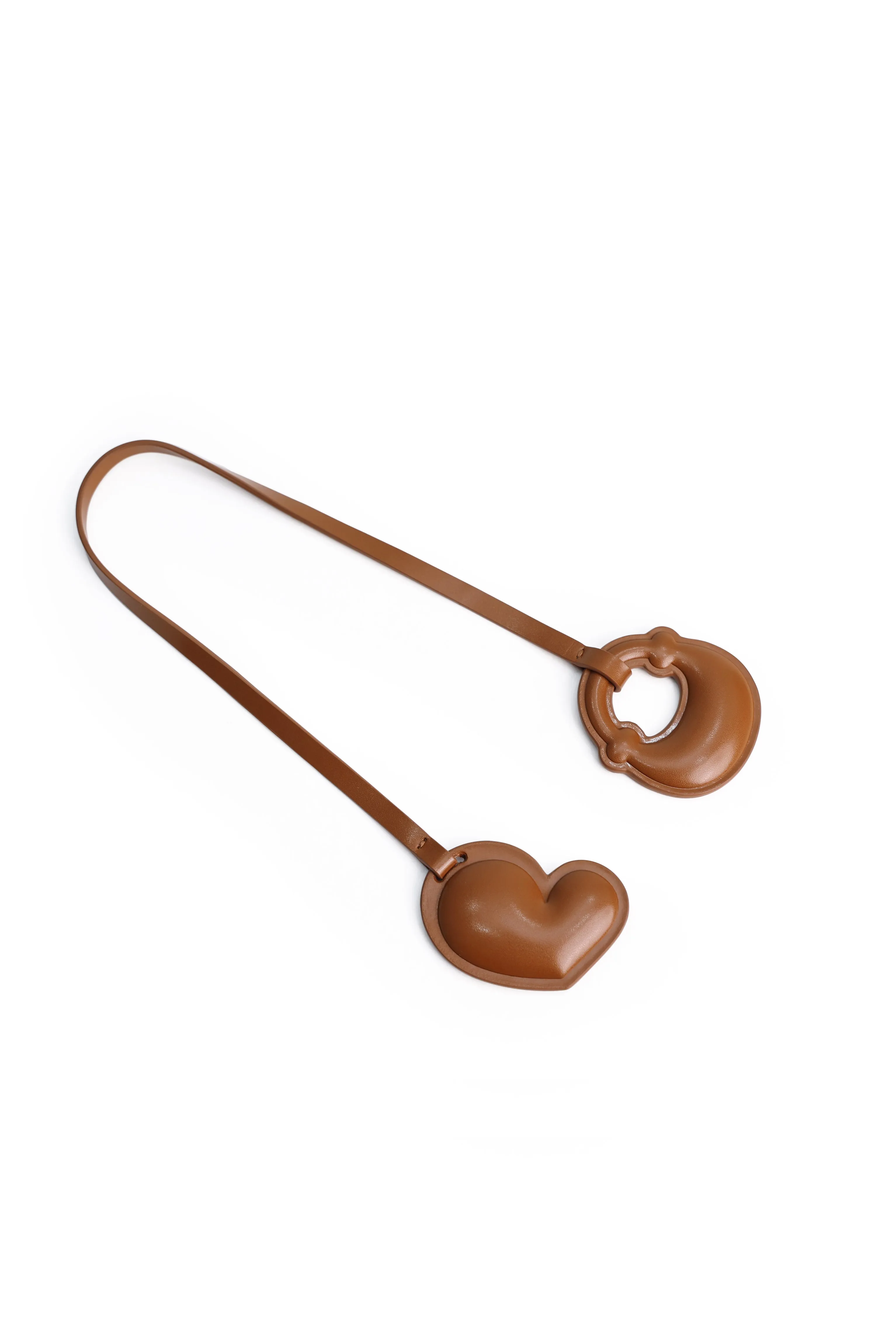Brown Heart Pendant Bag Decoration sold by AMYLYNN product image thumbnail 4