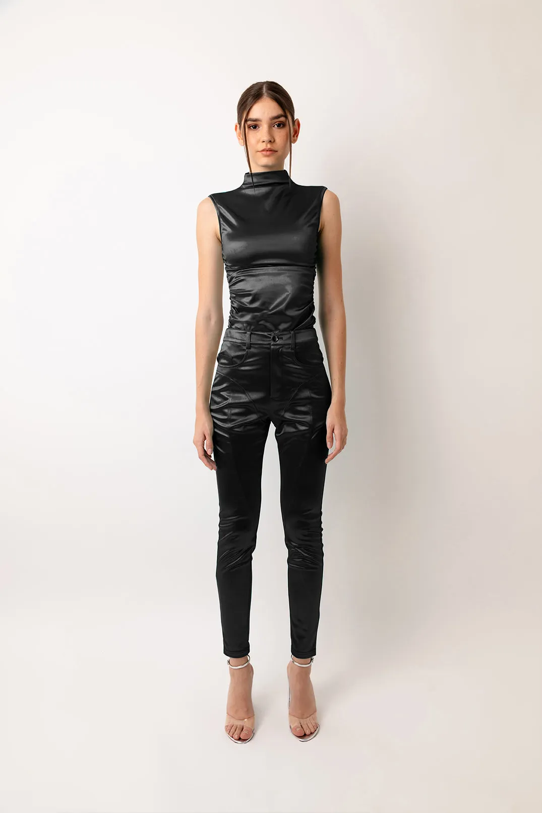 Elvis Black Disco Trousers sold by AMYLYNN product image thumbnail 3