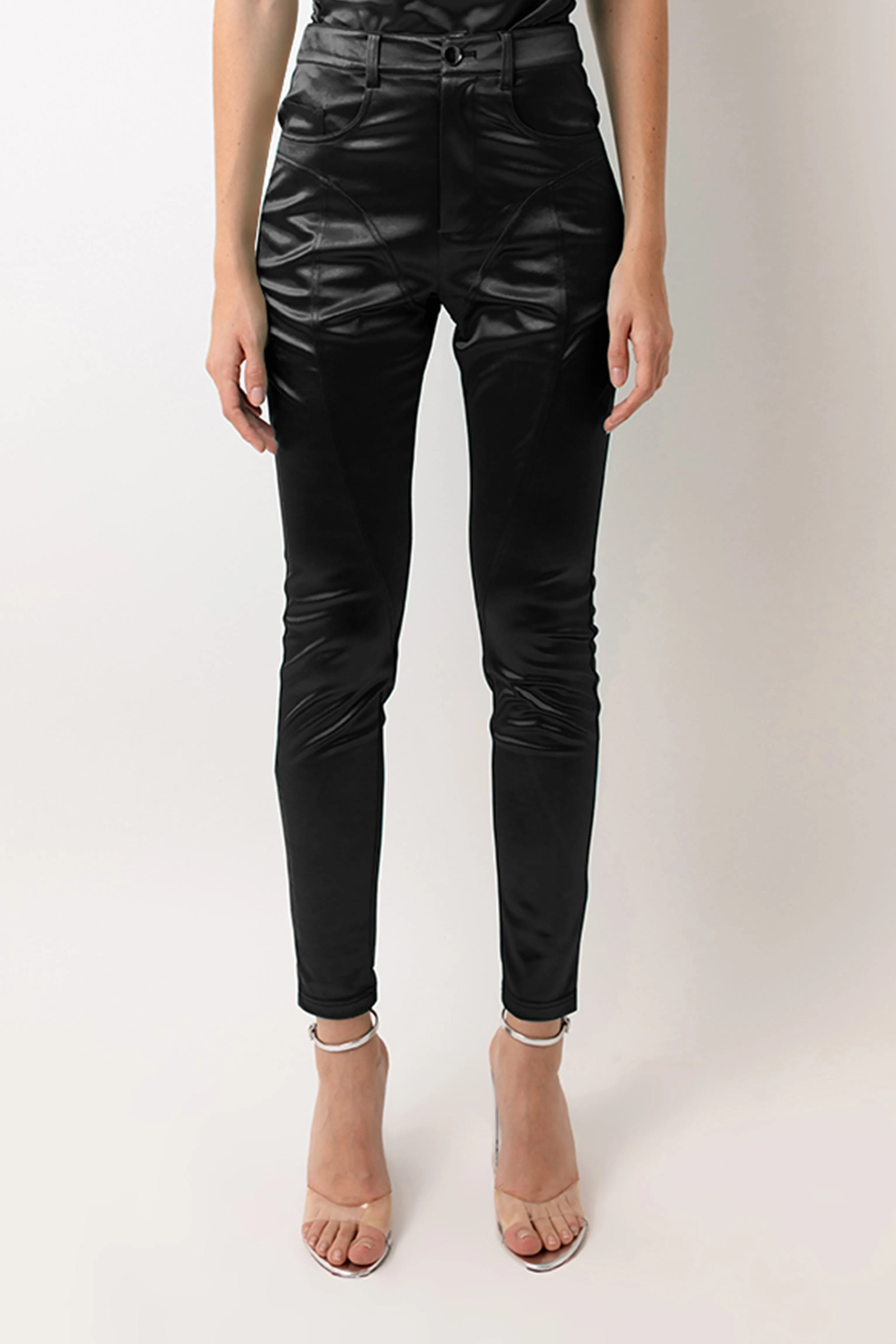 Elvis Black Disco Trousers sold by AMYLYNN product image thumbnail 2