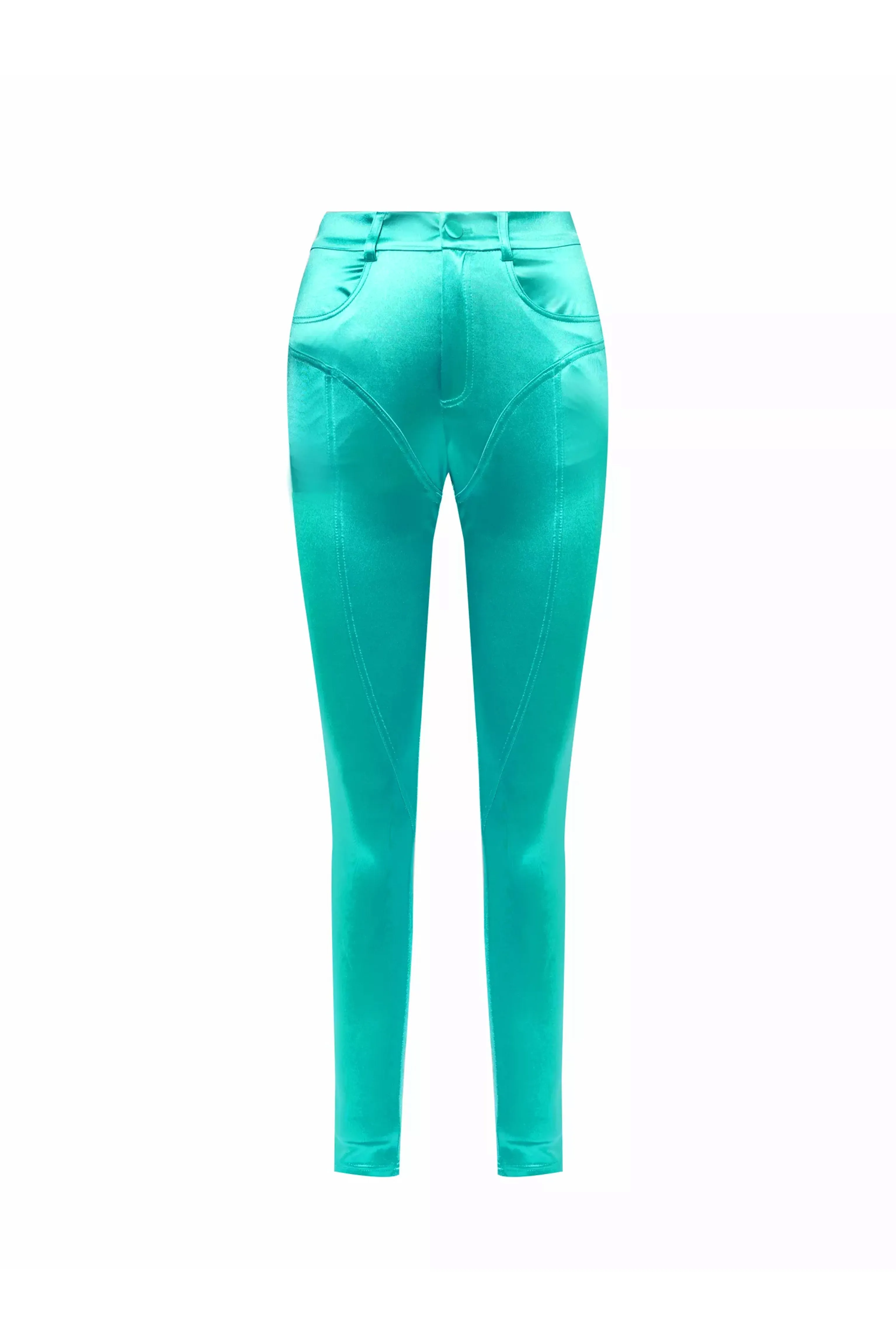 Elvis Aqua Disco Trousers sold by AMYLYNN