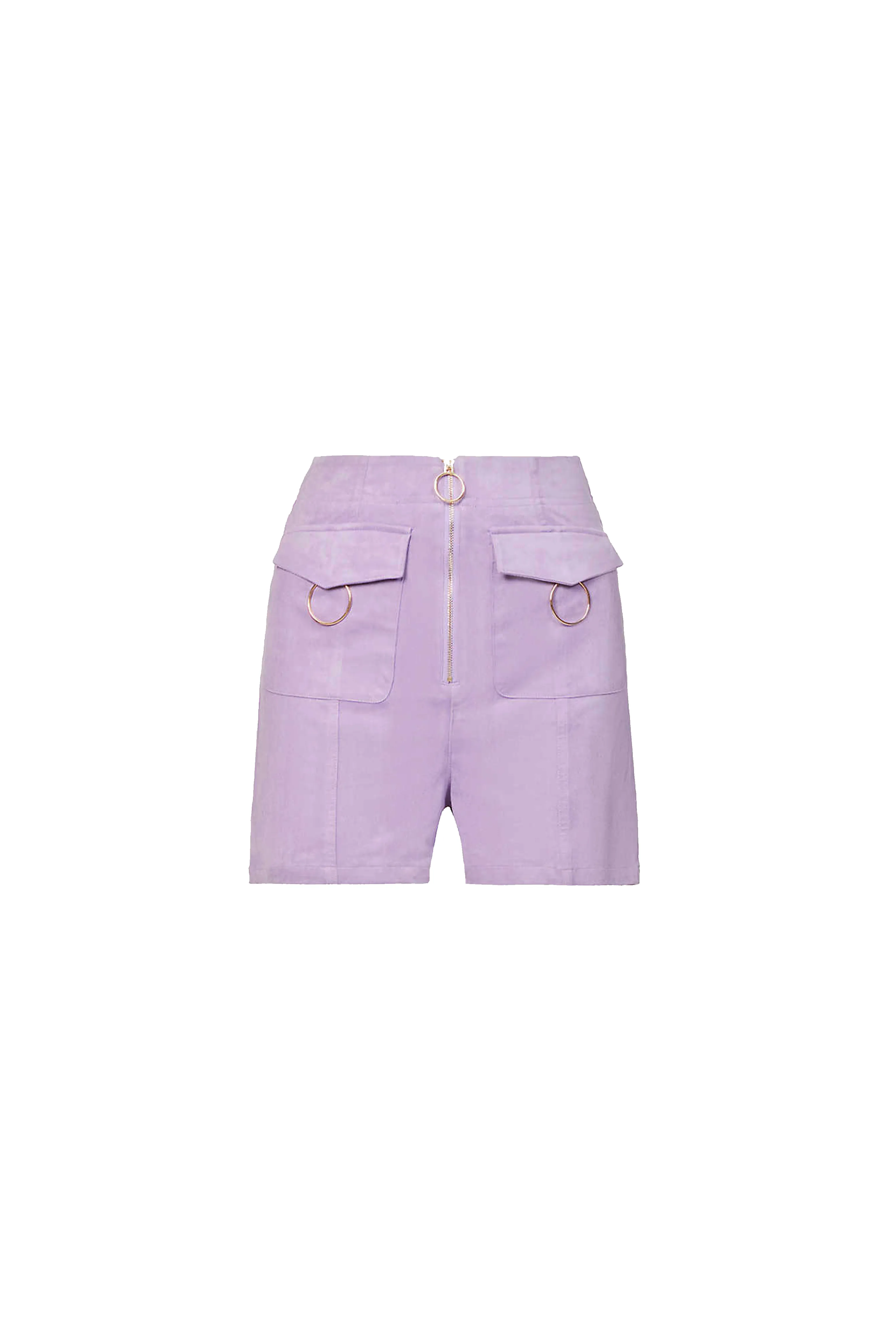Jackson Purple Suede Shorts sold by AMYLYNN product image thumbnail 4