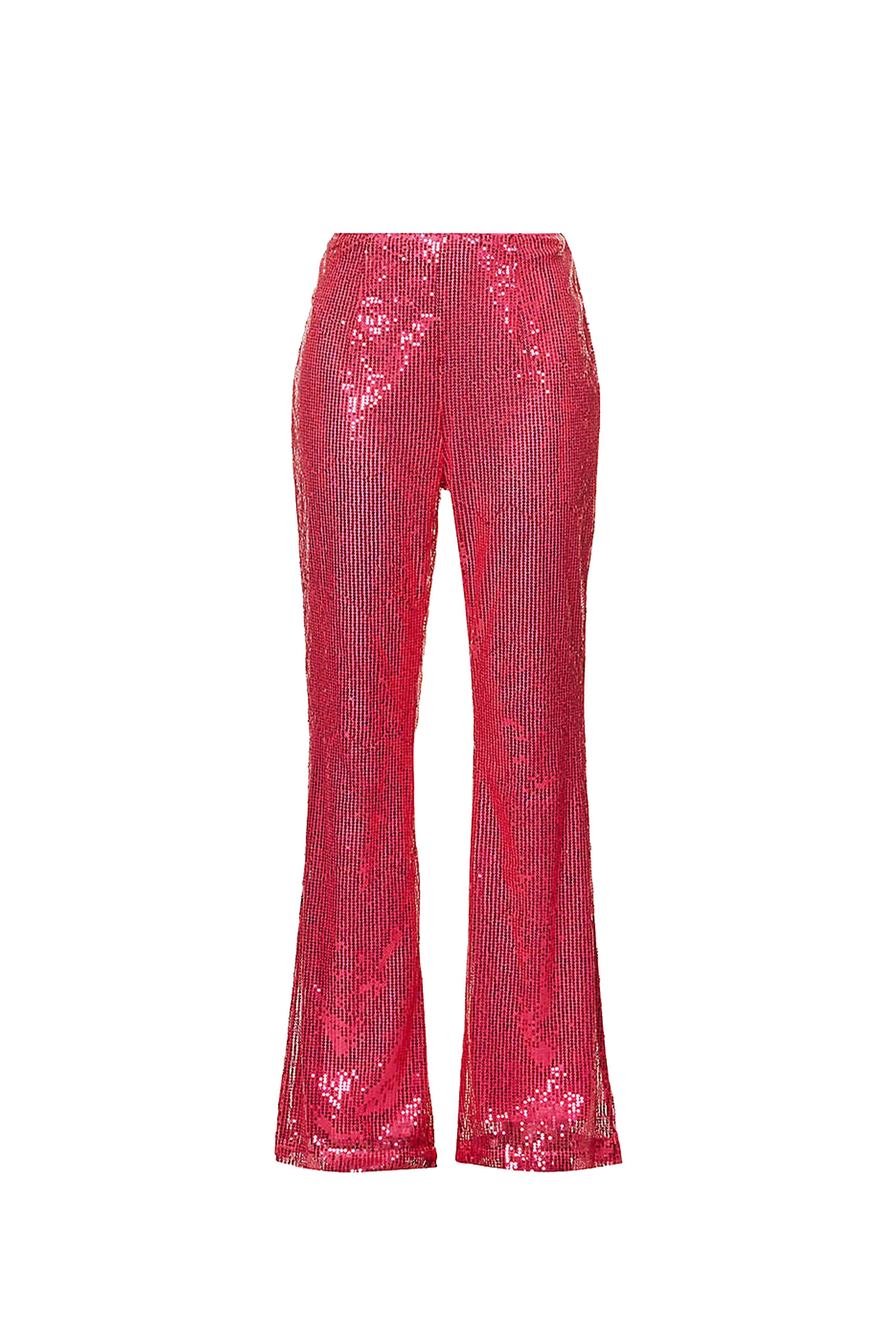 Savannah Pink Sequin Wide Leg Trousers sold by AMYLYNN