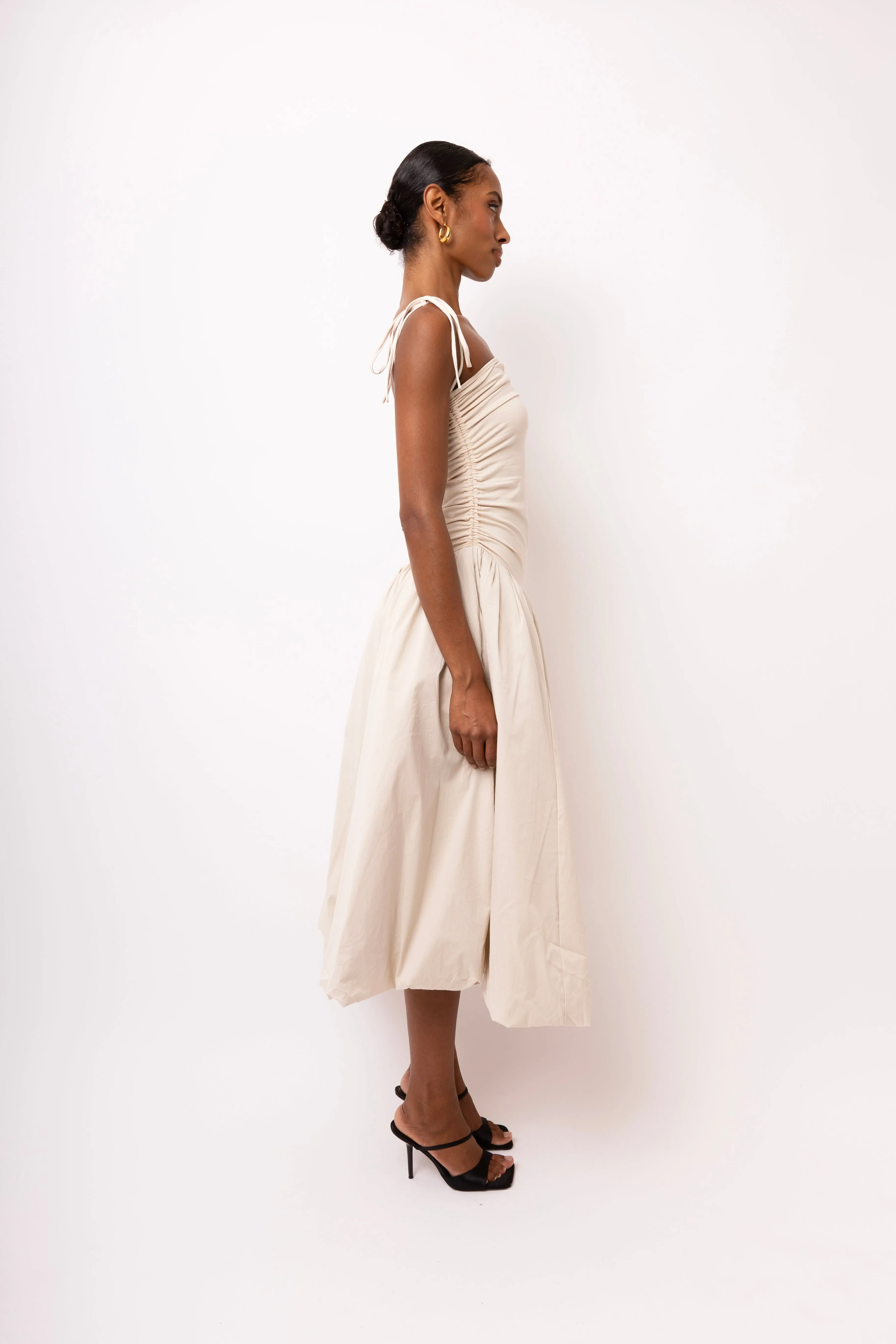 Alexa Milk Puffball Dress sold by AMYLYNN product image thumbnail 5