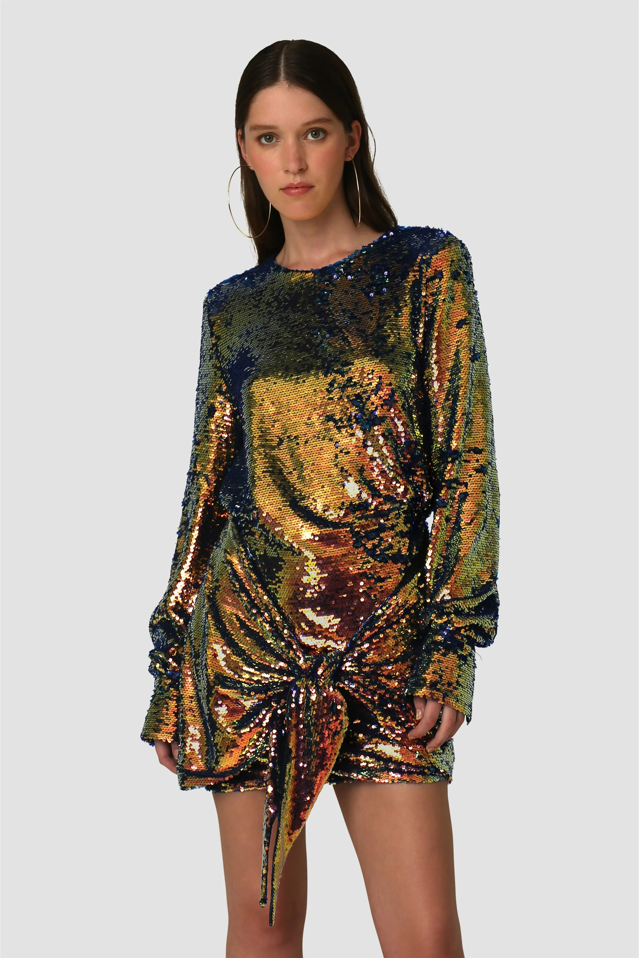 Zeus Sequin Mini Dress sold by AMYLYNN product image thumbnail 3