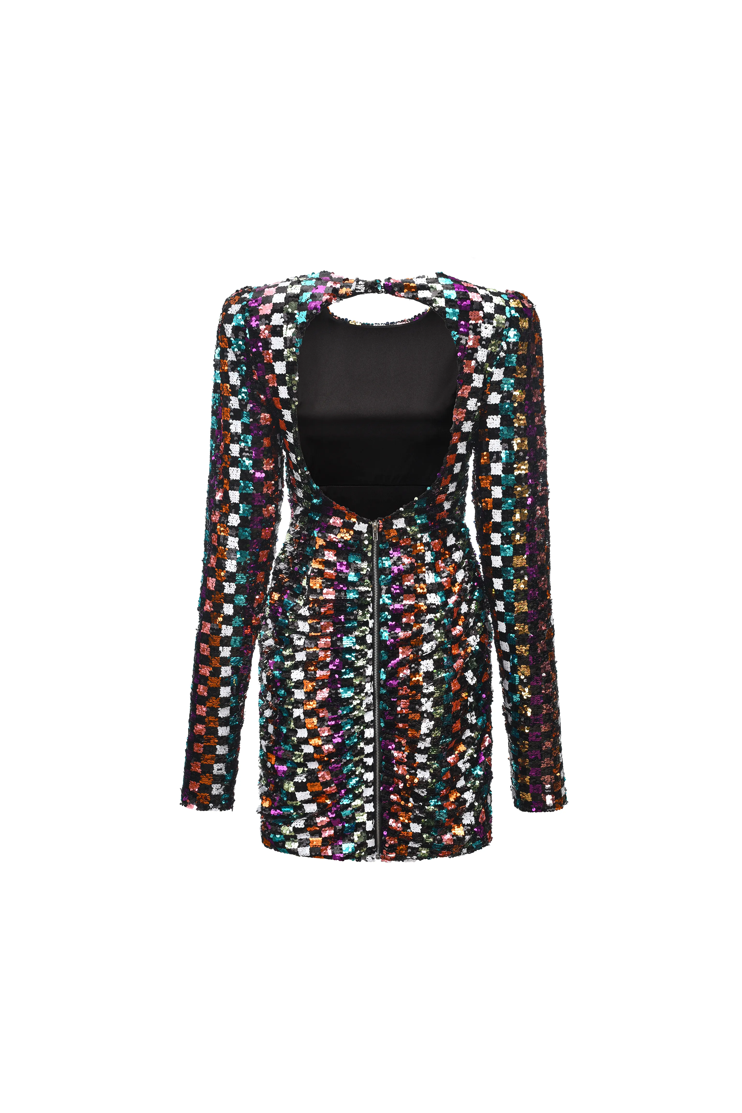 Tango Sequin Open Back Mini Dress sold by AMYLYNN product image thumbnail 5