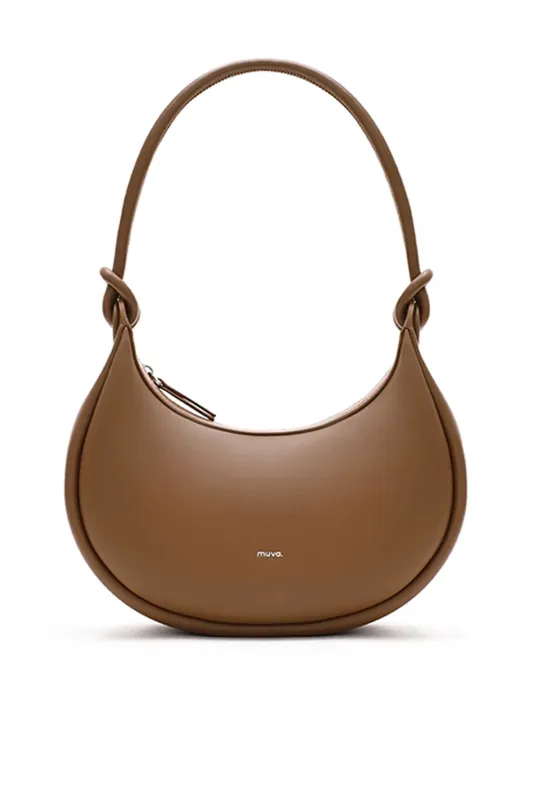 Denver Brown Leather Saddle Bag sold by AMYLYNN