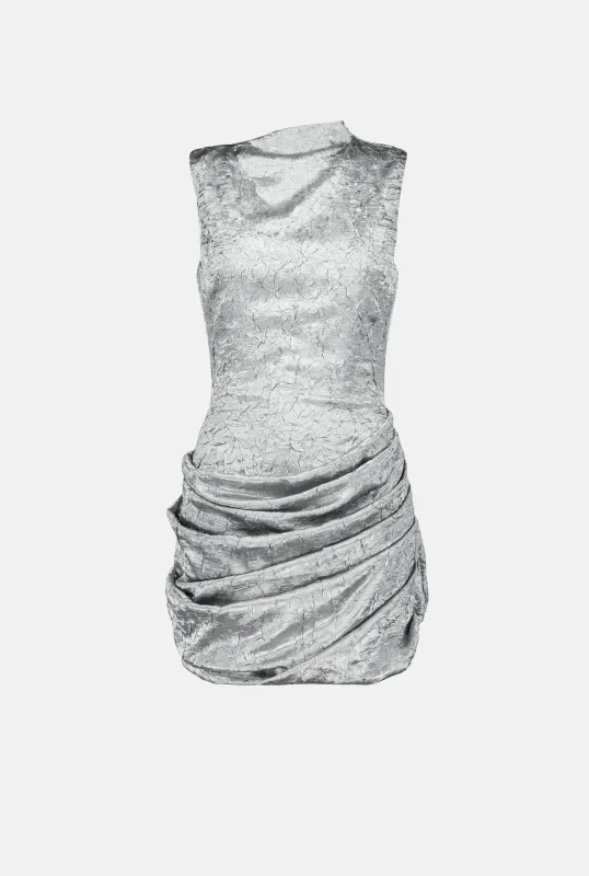 Crinkled Tulip Dress sold by Saemdi