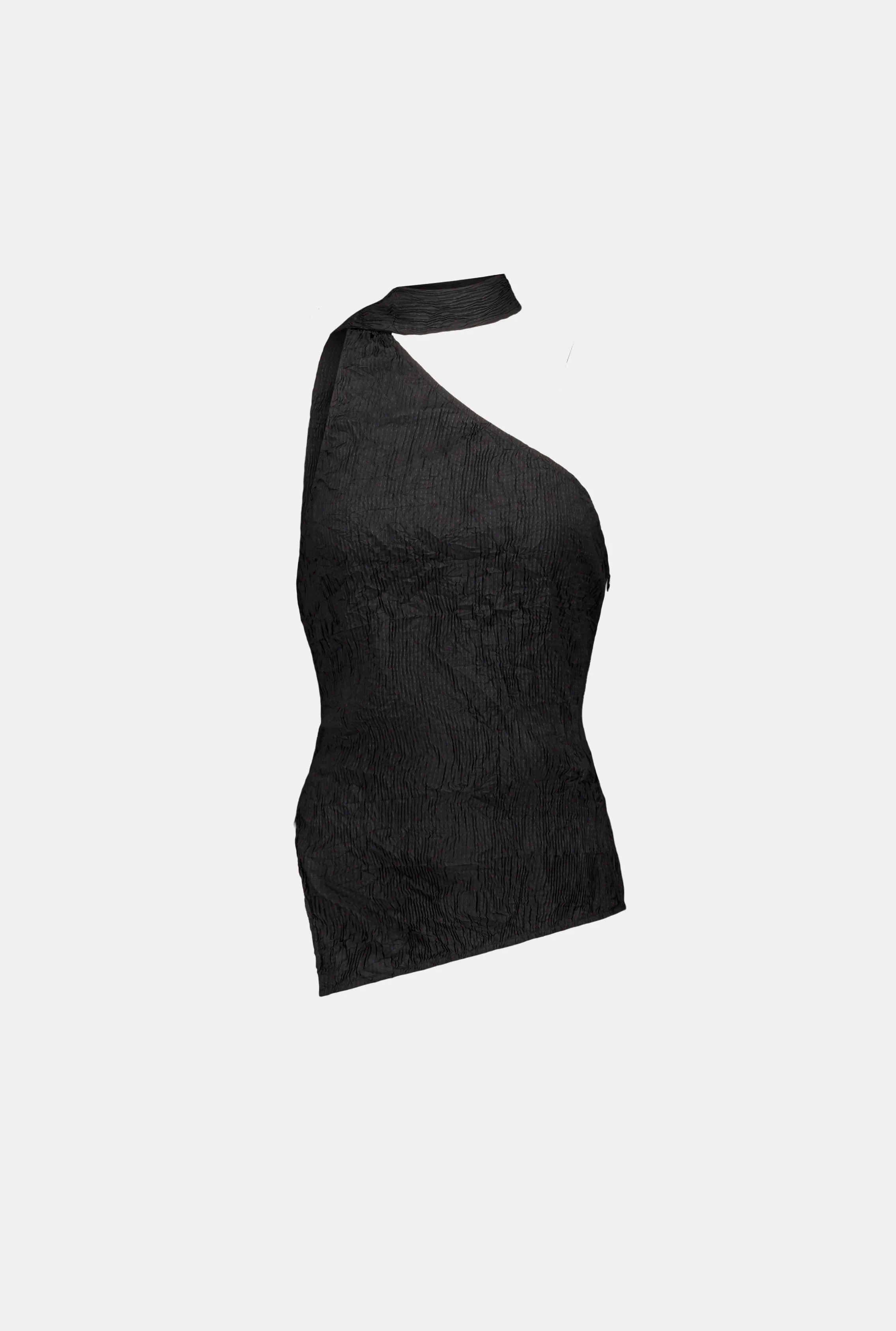 One-Shoulder Scarf Top sold by Saemdi