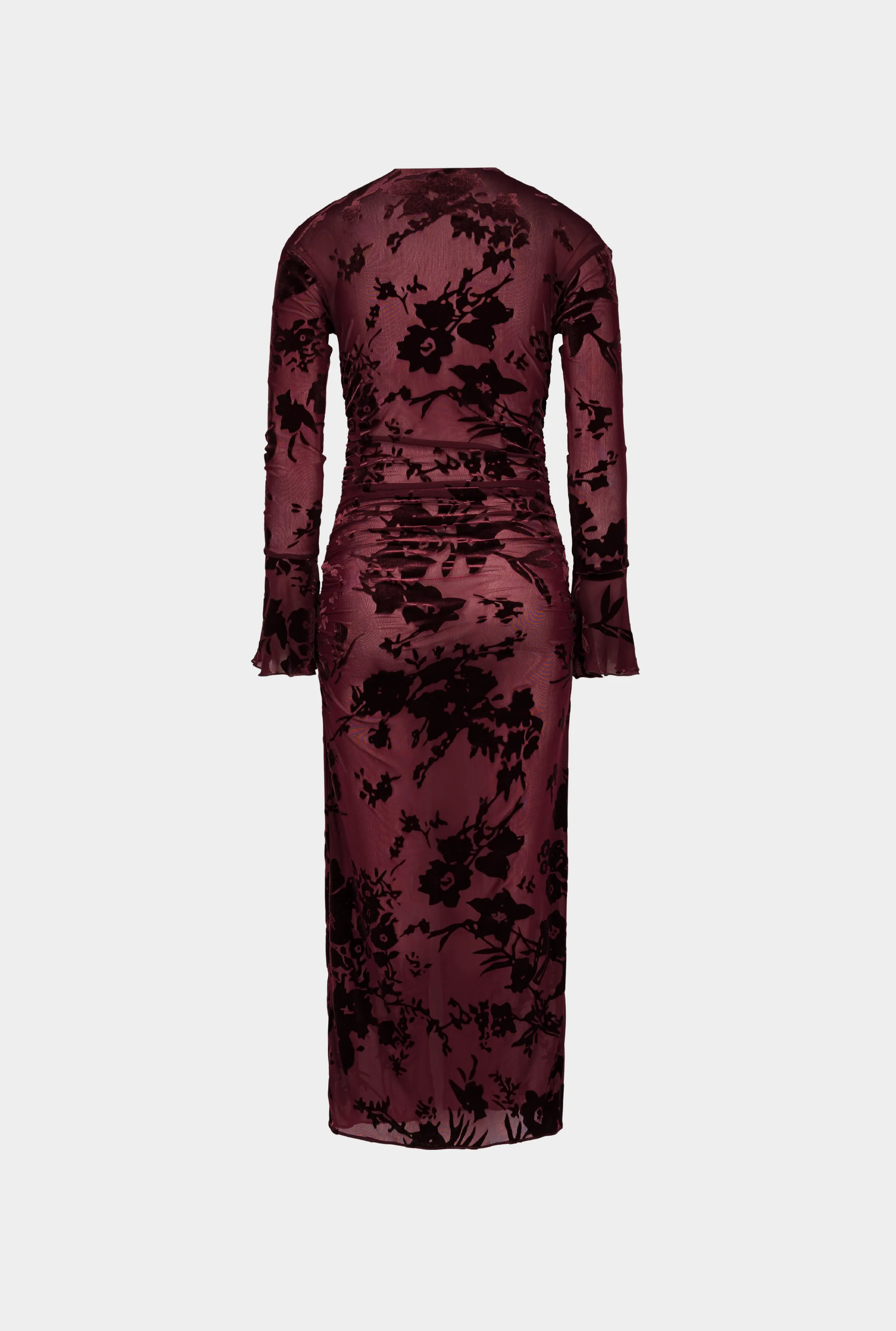 Flocked Mesh Dress sold by Saemdi product image thumbnail 3