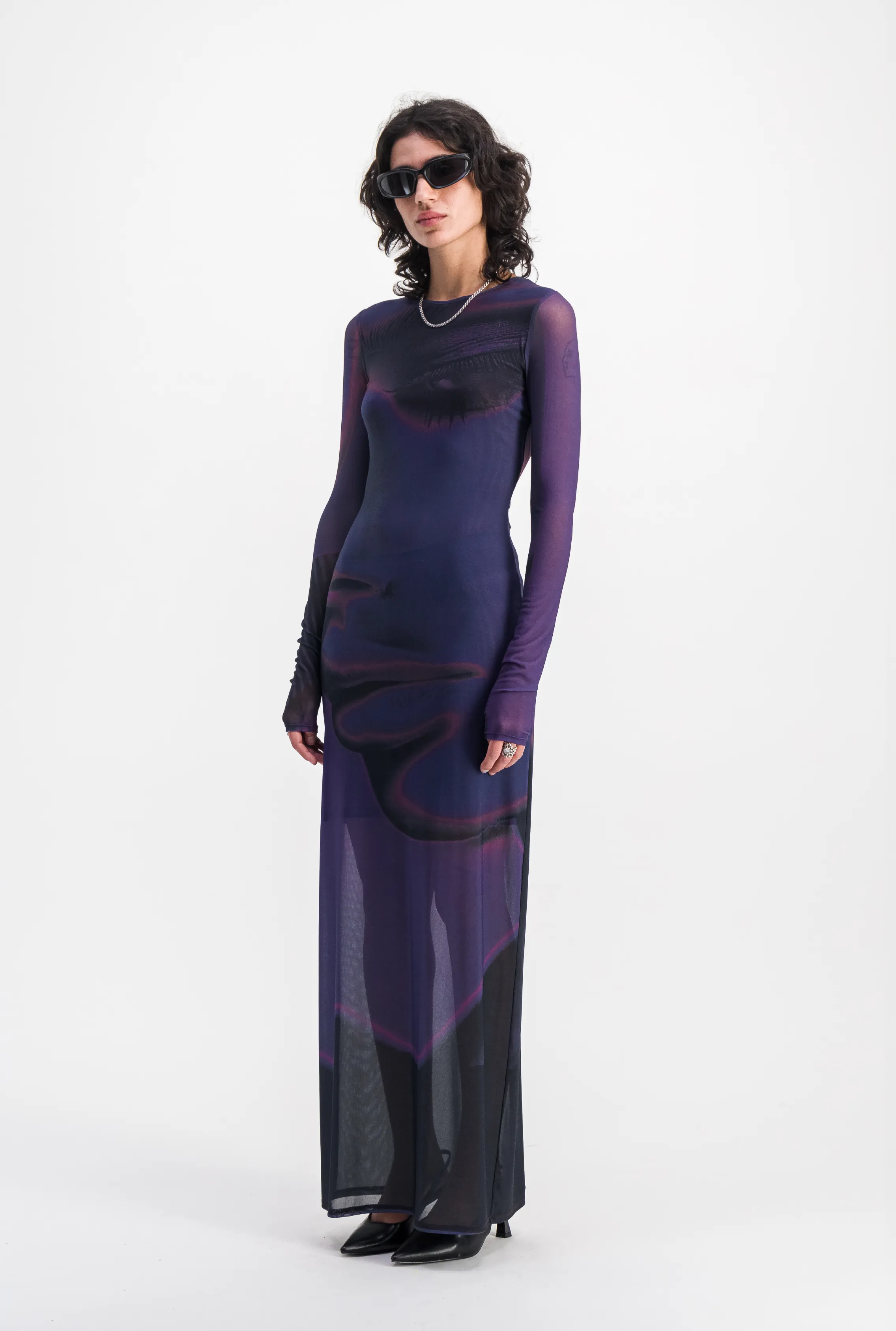 Maxi Mesh Dress sold by Saemdi product image thumbnail 2
