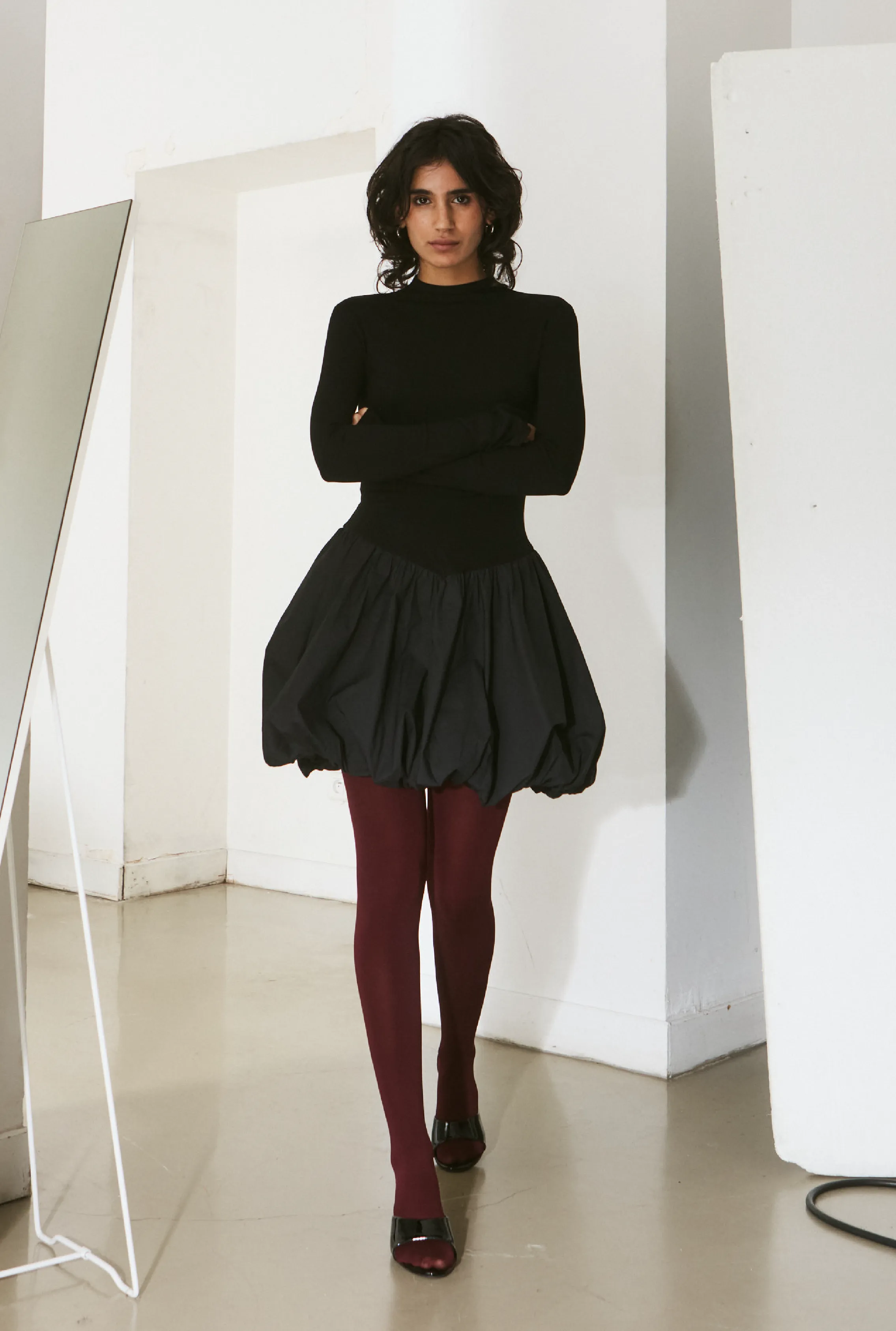 Black Cloud Dress sold by Saemdi product image thumbnail 2