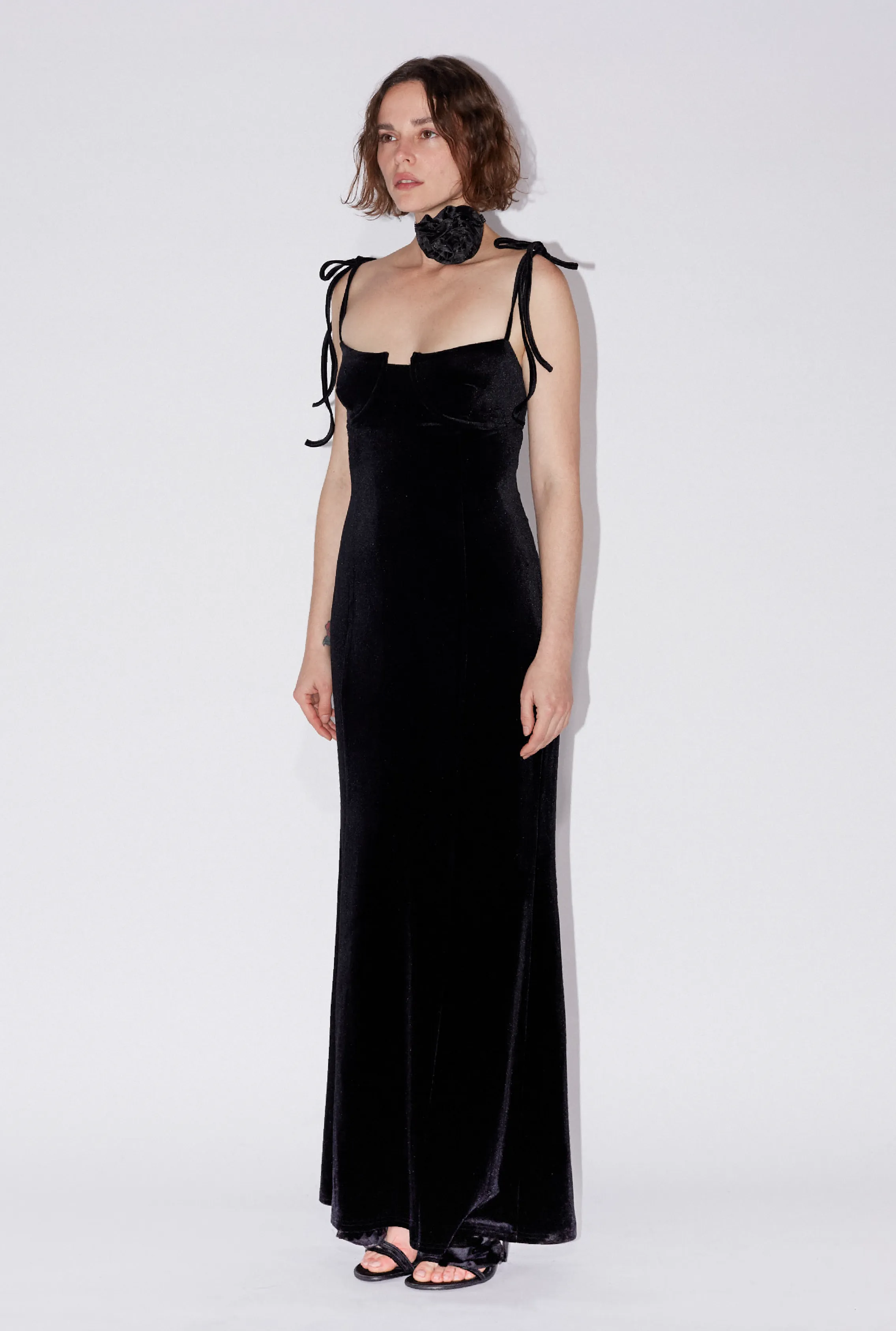 VERA VELVET BRA DRESS sold by Saemdi product image thumbnail 2