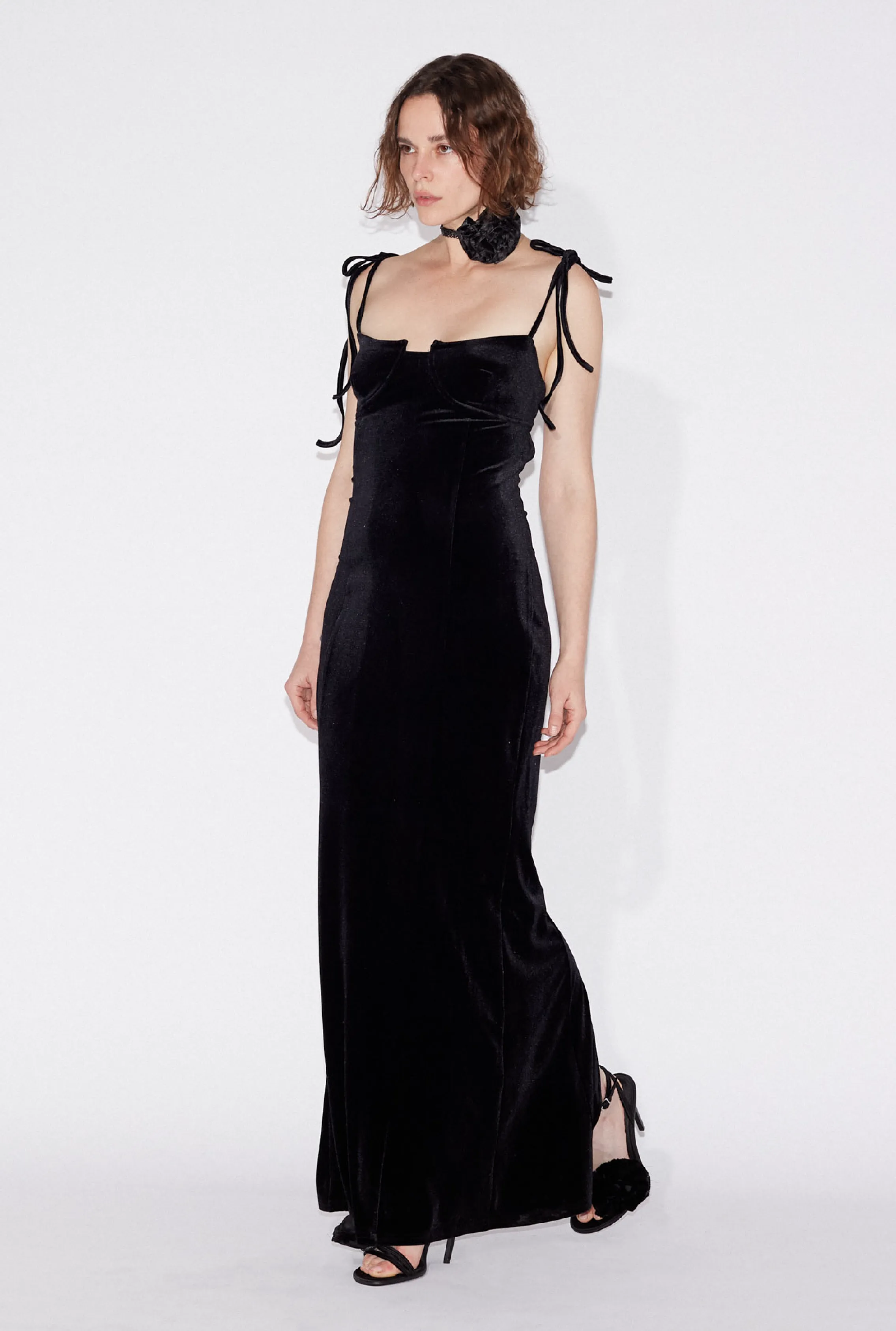 VERA VELVET BRA DRESS sold by Saemdi product image thumbnail 5