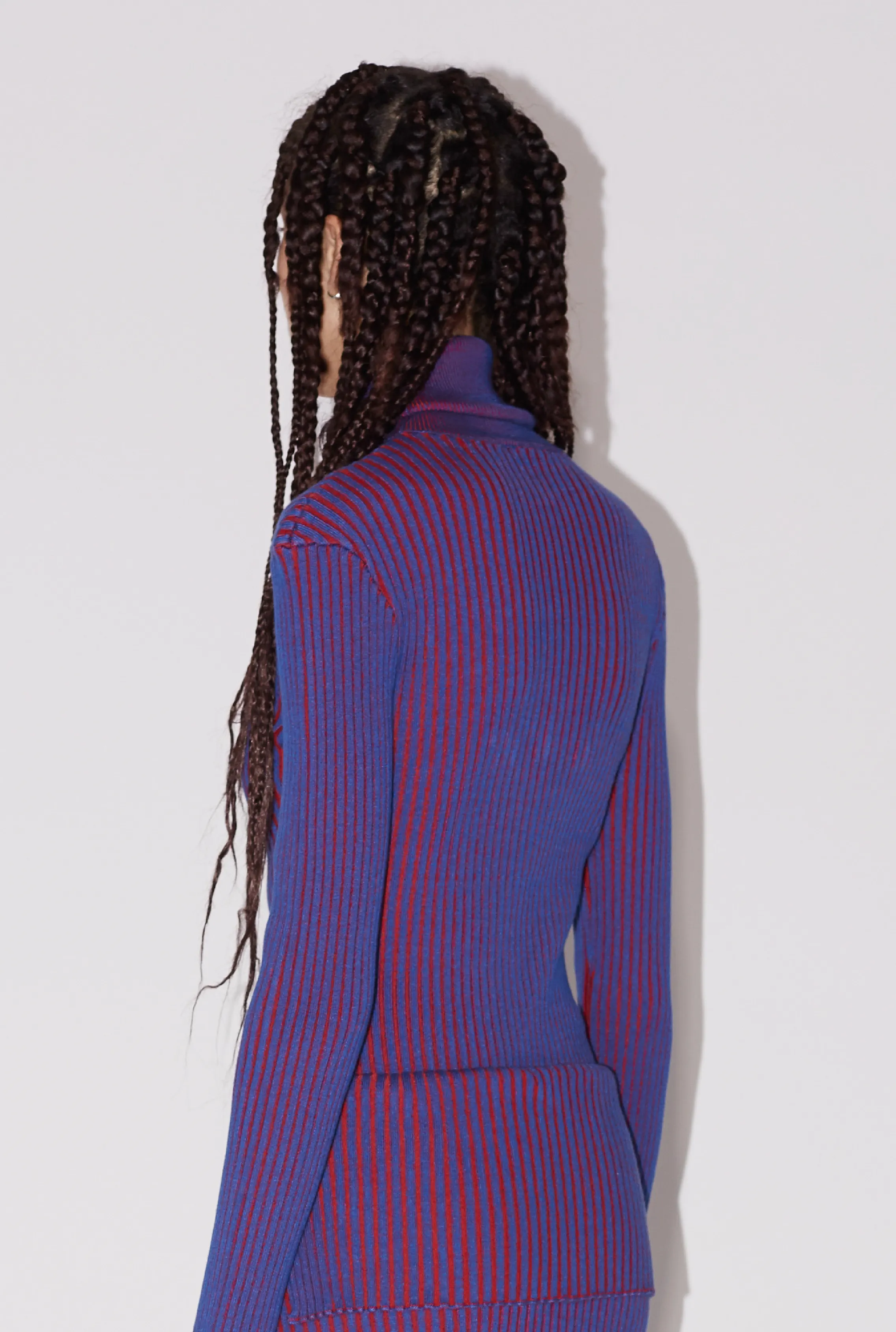 Bicolour rib top sold by Saemdi product image thumbnail 4